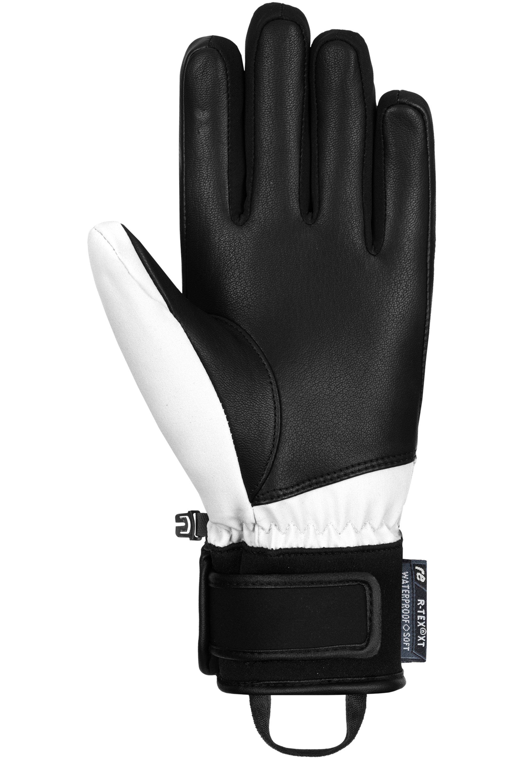 R-TEX® XT weiß-schwarz mit Mara Skihandschuhe Reusch PRIMALOFT®-Isolation