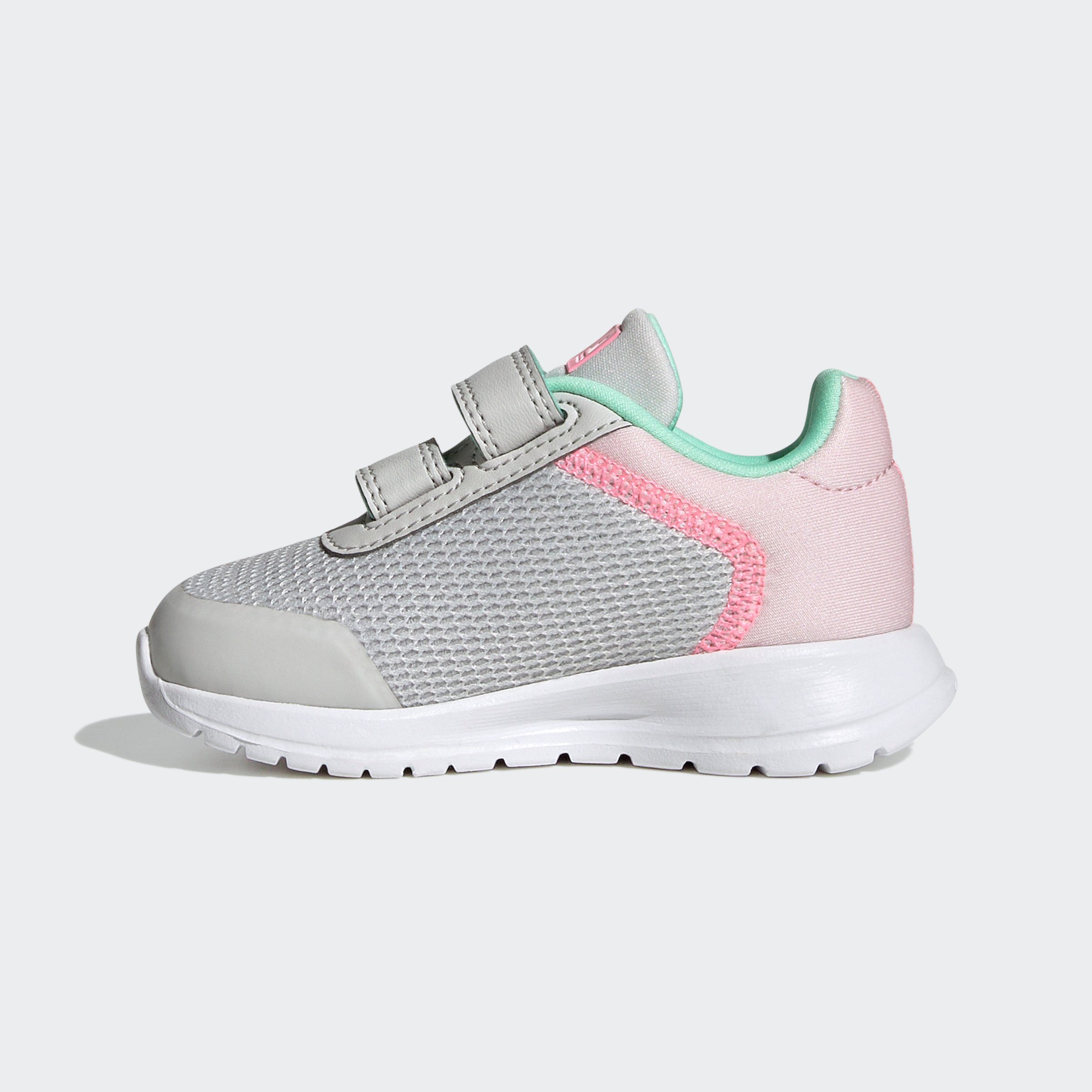 grau-rosa Klettverschluss mit Sportswear adidas Sneaker TENSAUR RUN