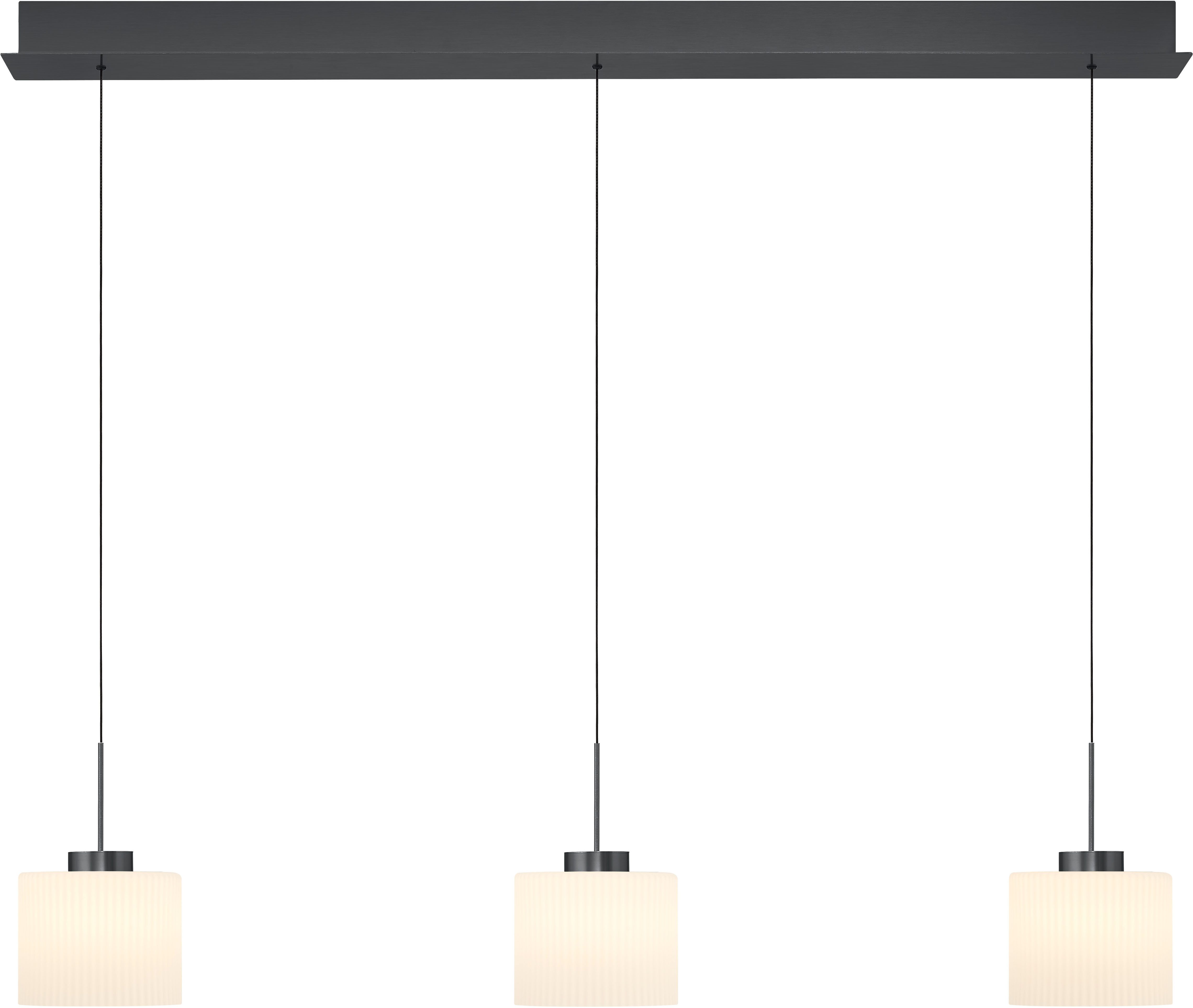 HELL höllisch gutes Licht LED Pendelleuchte ELLI, LED fest integriert, Warmweiß, B-Link Fernbedienung, Stufenlos höhenverstellbar