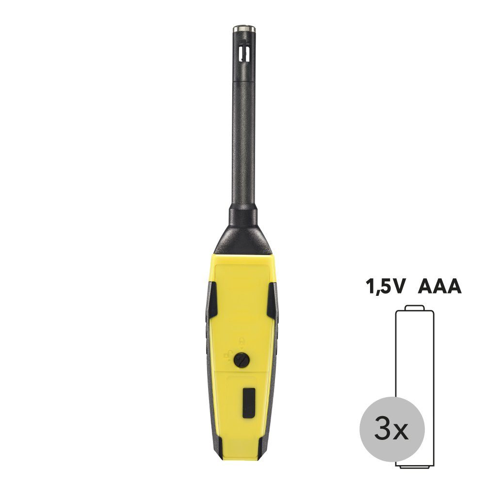 TROTEC Hygrometer BC21WP -appSensoren - Thermohygrometer mit Smartphone-Bedienung, Diagramm-/Tabellendarstellung der Messdaten, Datenexport, uvm