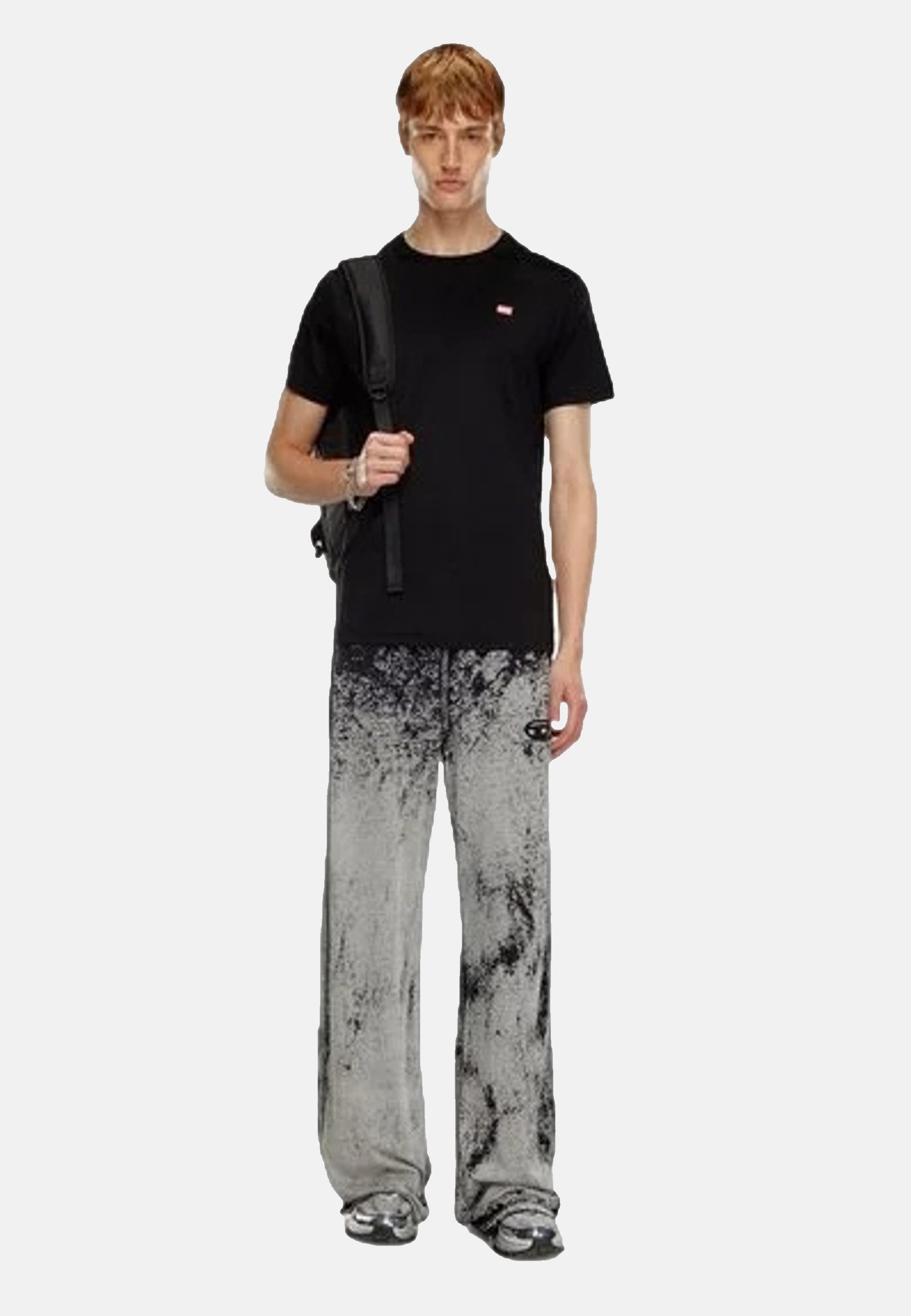 Diesel T-Shirt T-Shirt MIEGOR Kurzarmshirt (1-tlg., 1)