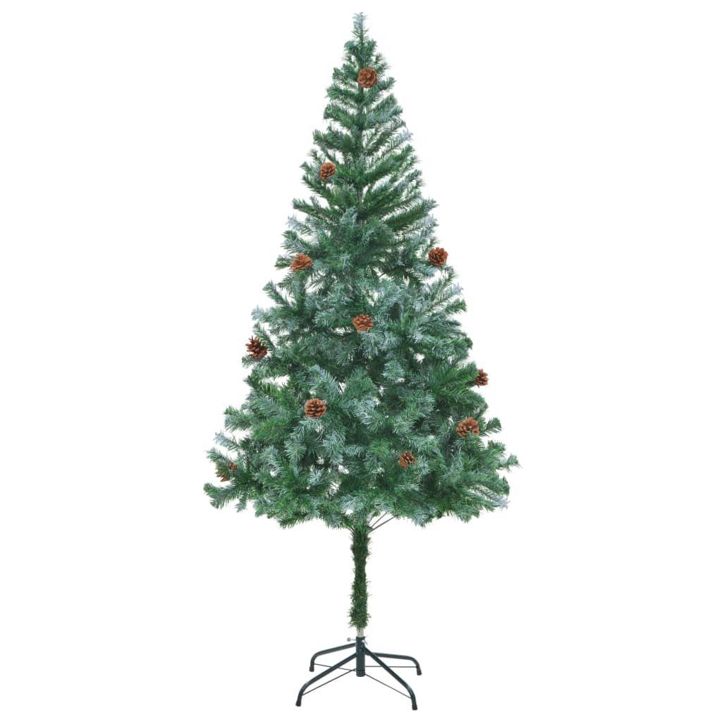 furnicato Künstlicher Weihnachtsbaum mit Tannenzapfen 180 cm