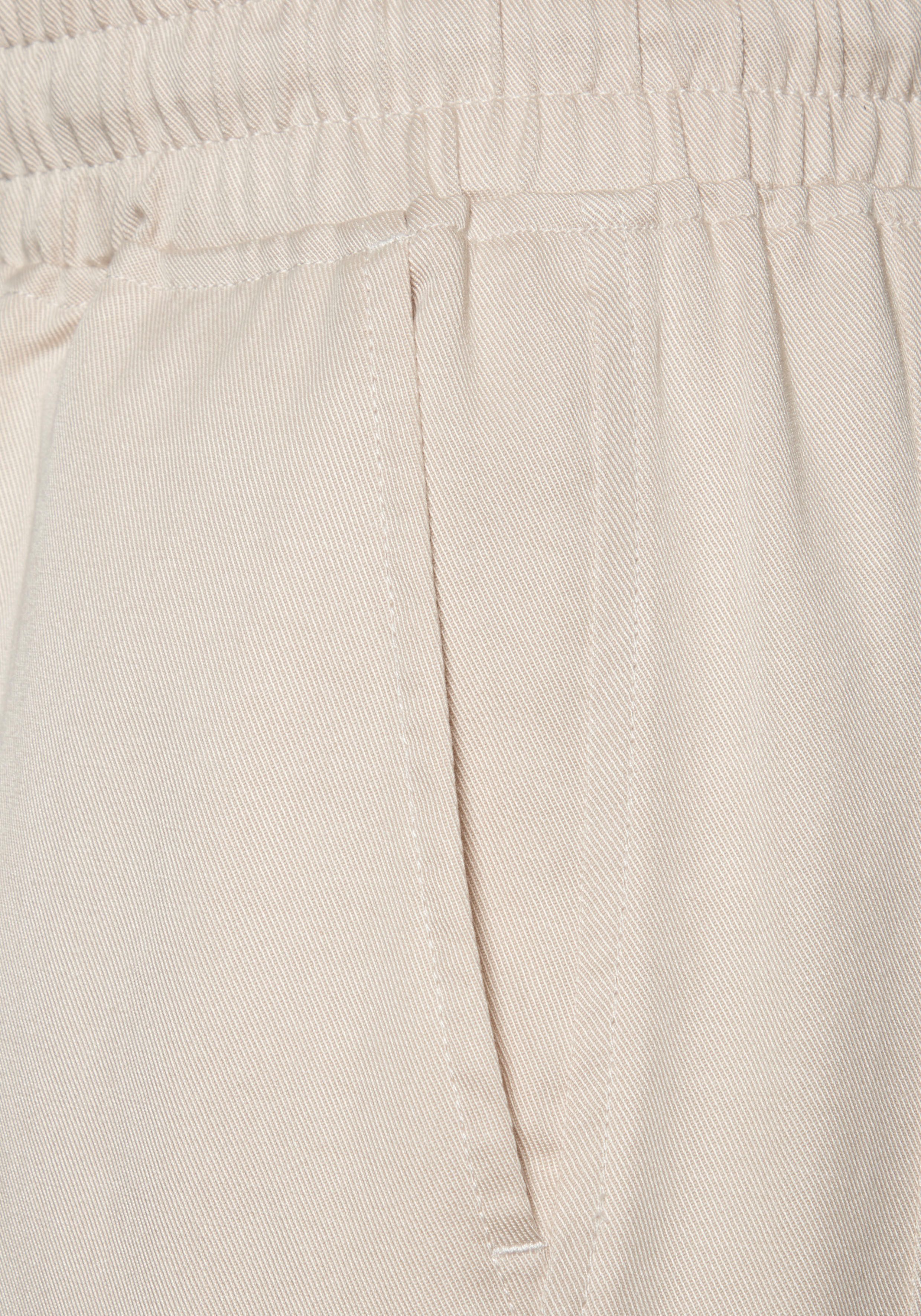 LASCANA Schlupfhose aus Webware, leichte Stoffhose mit Taschen