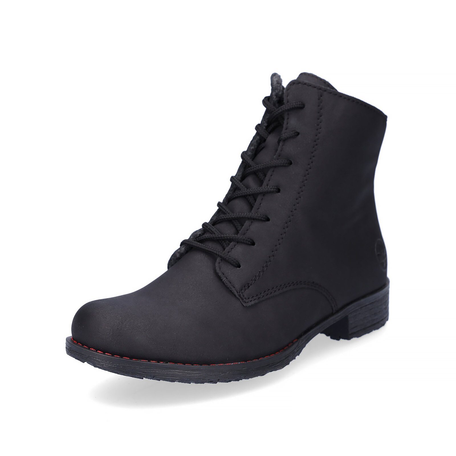 Rieker Damen Schnürboot schwarz Schnürboots
