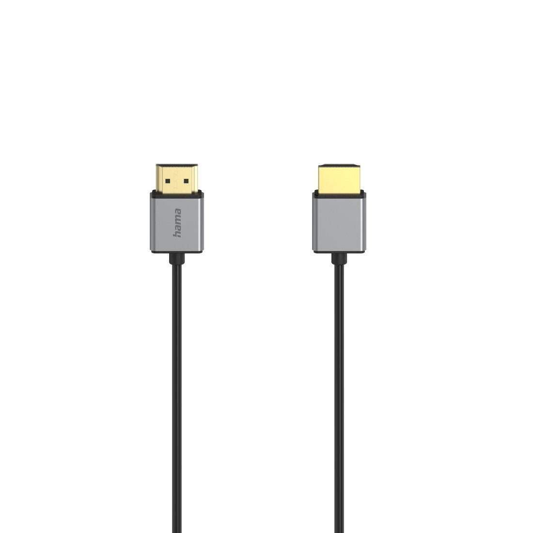 HDMI 2.1 Ultra High Speed Kabel, 8K 1,5 m, zertifiziert, Alu, eARC HDMI-Kabel