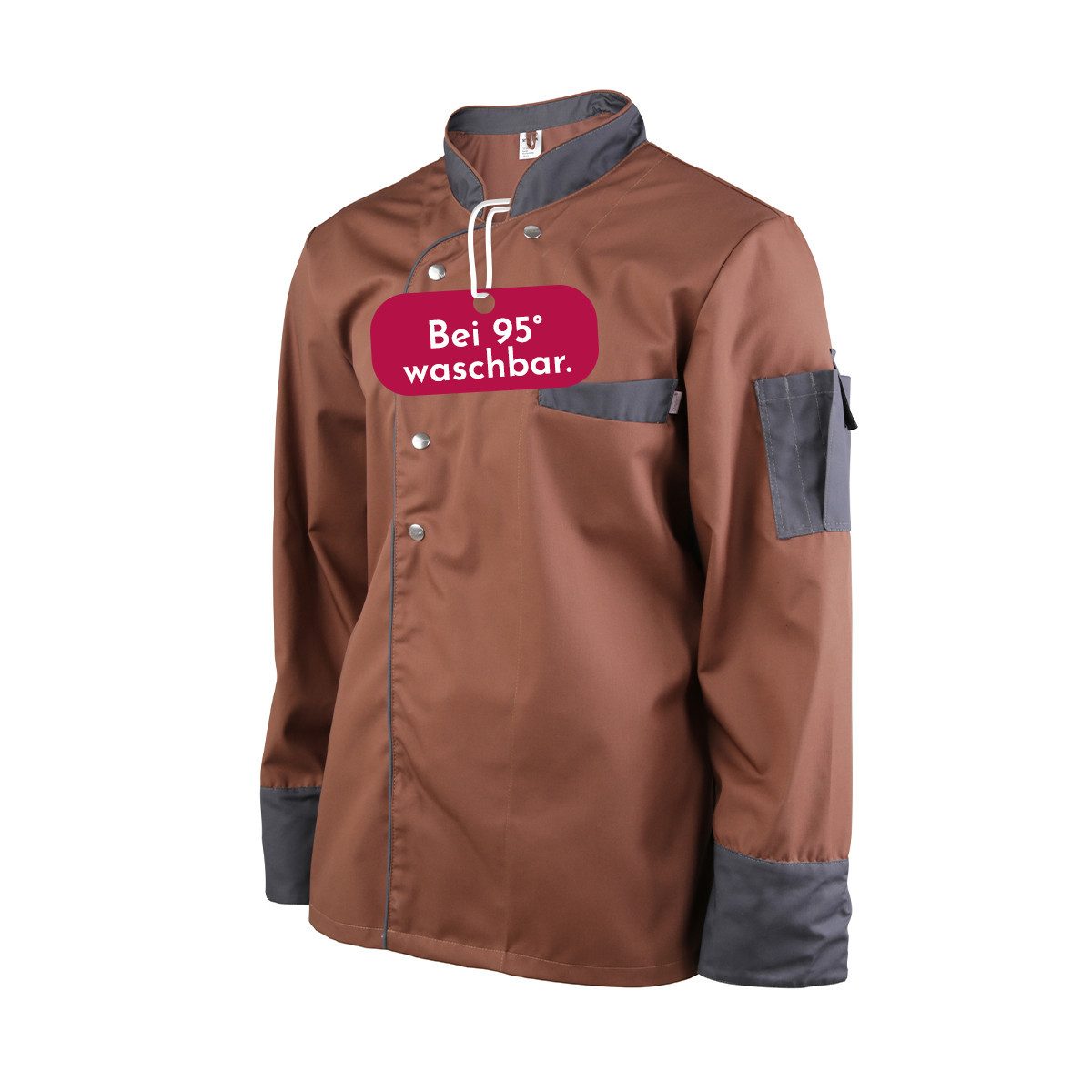 Clinotest Kochjacke langarm - 95 Grad günstig online kaufen