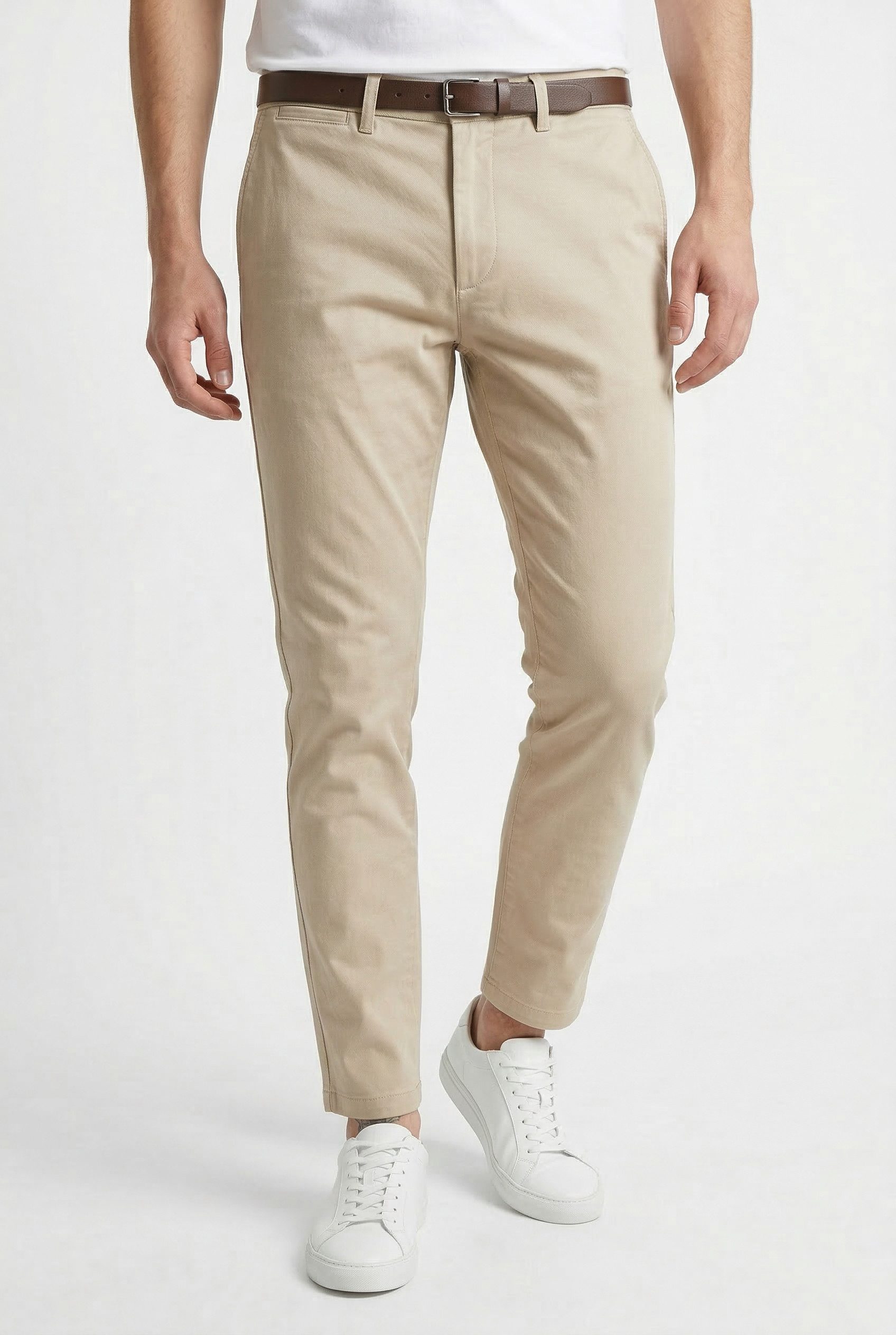 Jack & Jones Chinohose JPSTMARCO ADAM BELTED CHINO