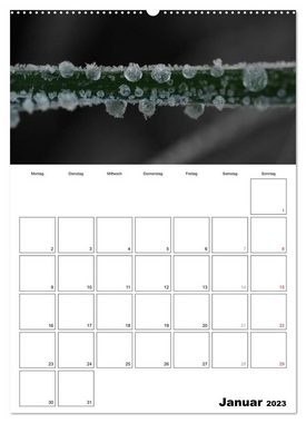 CALVENDO Wandkalender schwarz/weiß trifft farbe - DEIN TERMINKALENDER / Planer (Premium, hochwertiger DIN A2 Wandkalender 2023, Kunstdruck in Hochglanz)