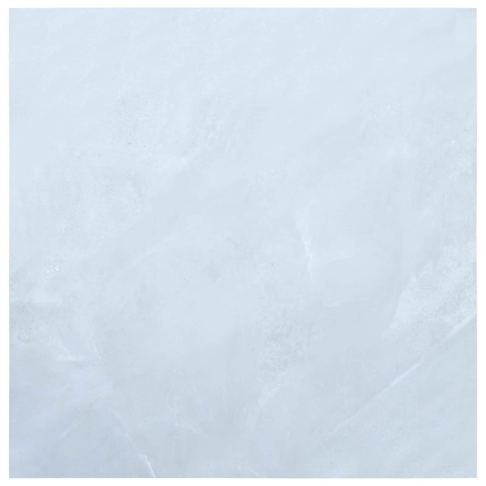 vidaXL Vinyllaminat 5,11 mÂ² Selbstklebende Bodenplanken 55er Set Weiß 5,11 m² VinylPVC