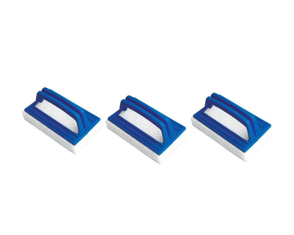 Trendpool Poolbürste Handschrubber de Luxe 3er SET
