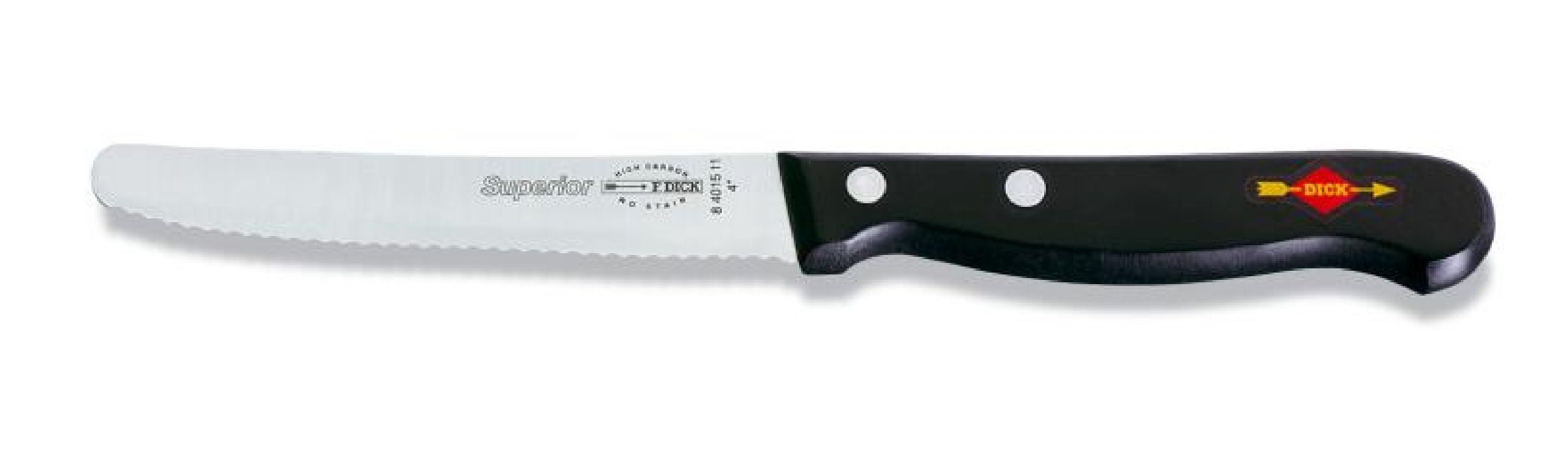 Messer Kochmesser Universalmesser Wellenschliff Dick 8401511 Dick cm 11 Allzweckmesser Klinge