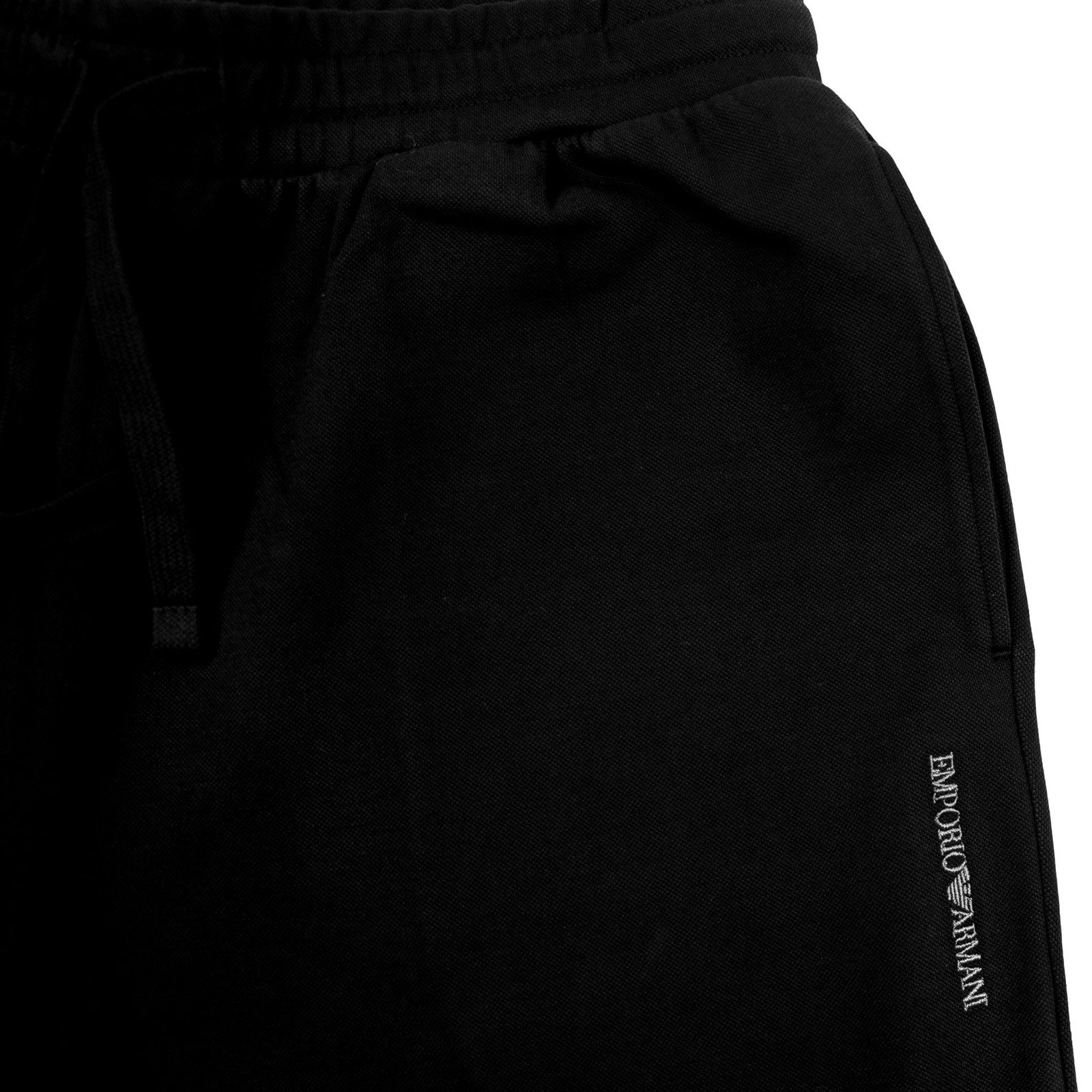 Emporio Armani Stoffhose Pants Loungewear Piqué-Qualität günstig online kaufen