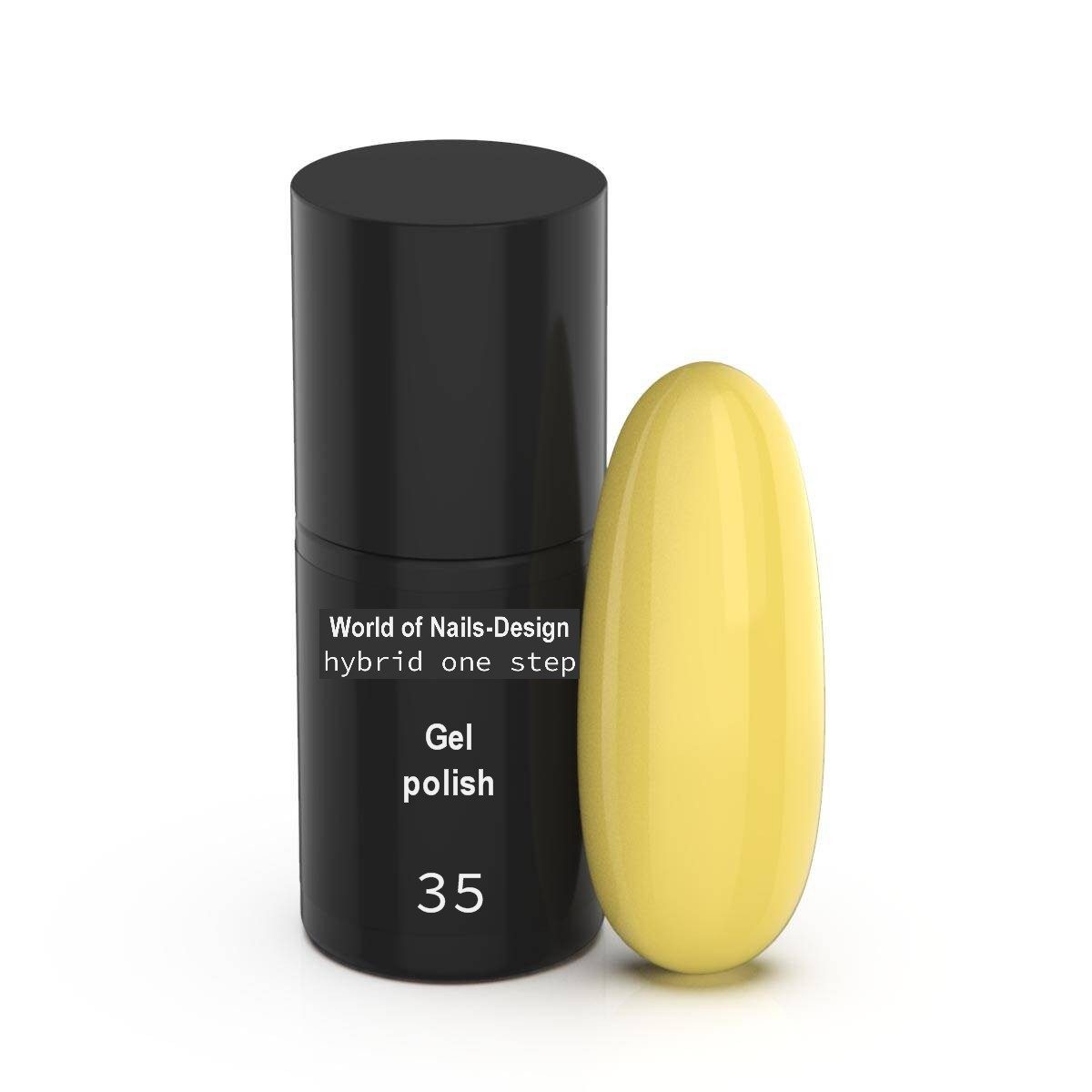 World of Nails-Design UV-Gel LED / UV Hybridlack "One Step" viele Farben 6 ml, hochpigmentiert