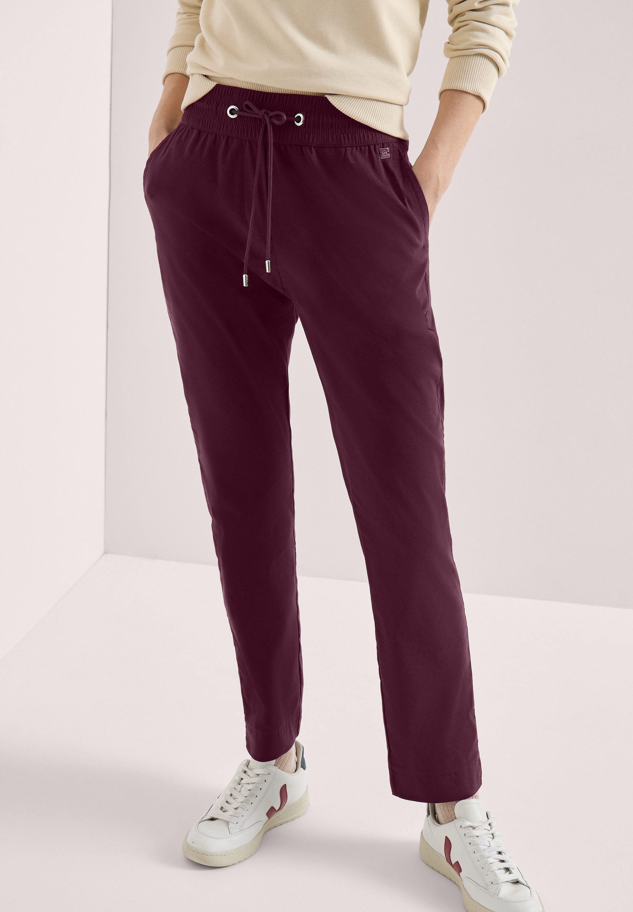 CECIL Stoffhose Middle Waist