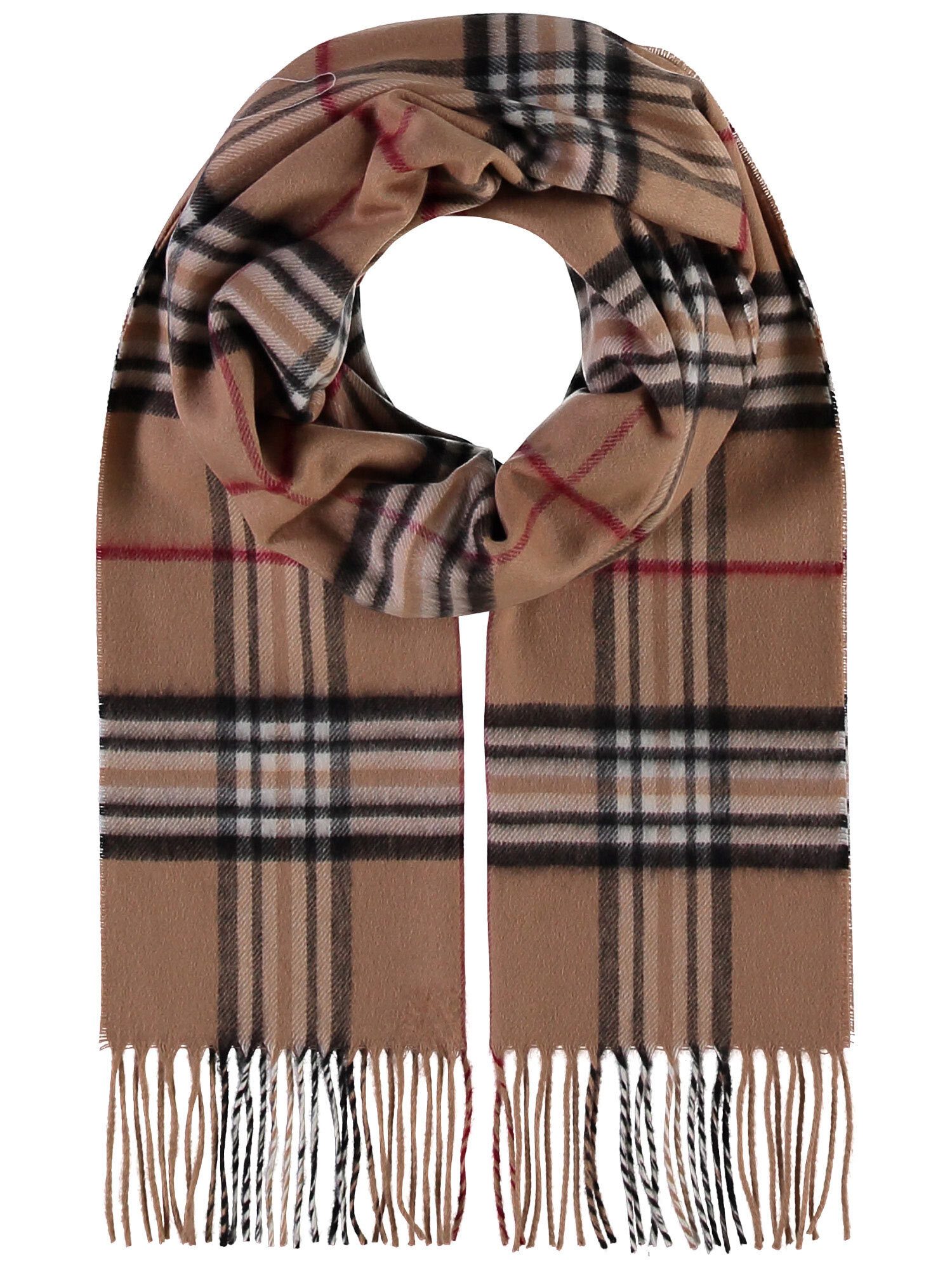 Giorgio Rimaldi Modeschal Cashmink® Schal, (mit Fransen), Co2 neutral