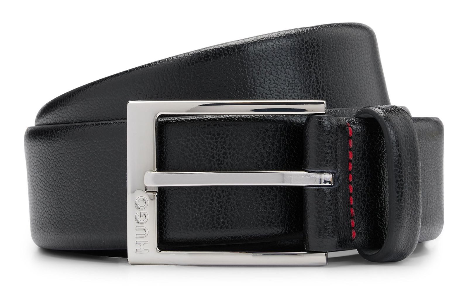 BOSS Ledergürtel Jemio_Sz40 mit BOSS Schriftzug günstig online kaufen