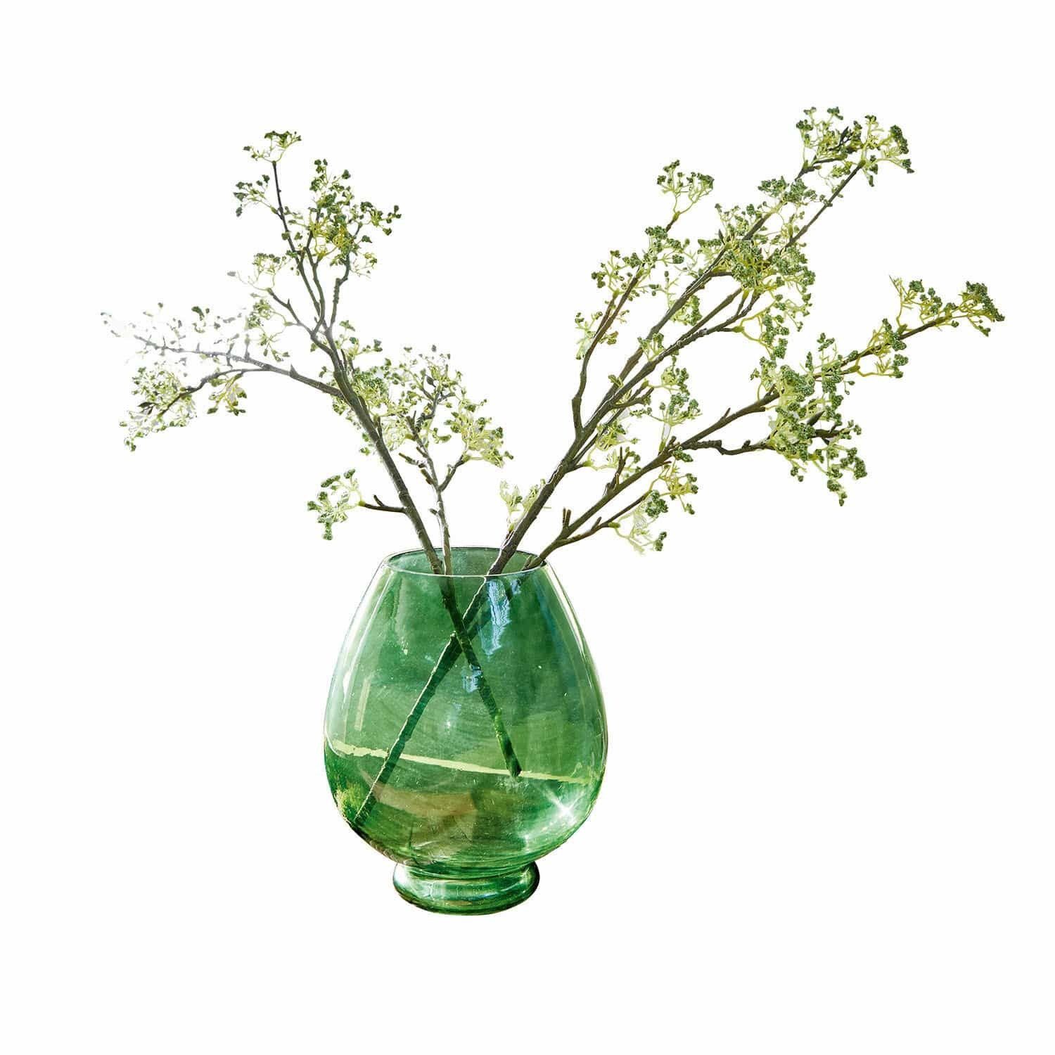 Mirabeau Tischvase Vase Benedice grün günstig online kaufen