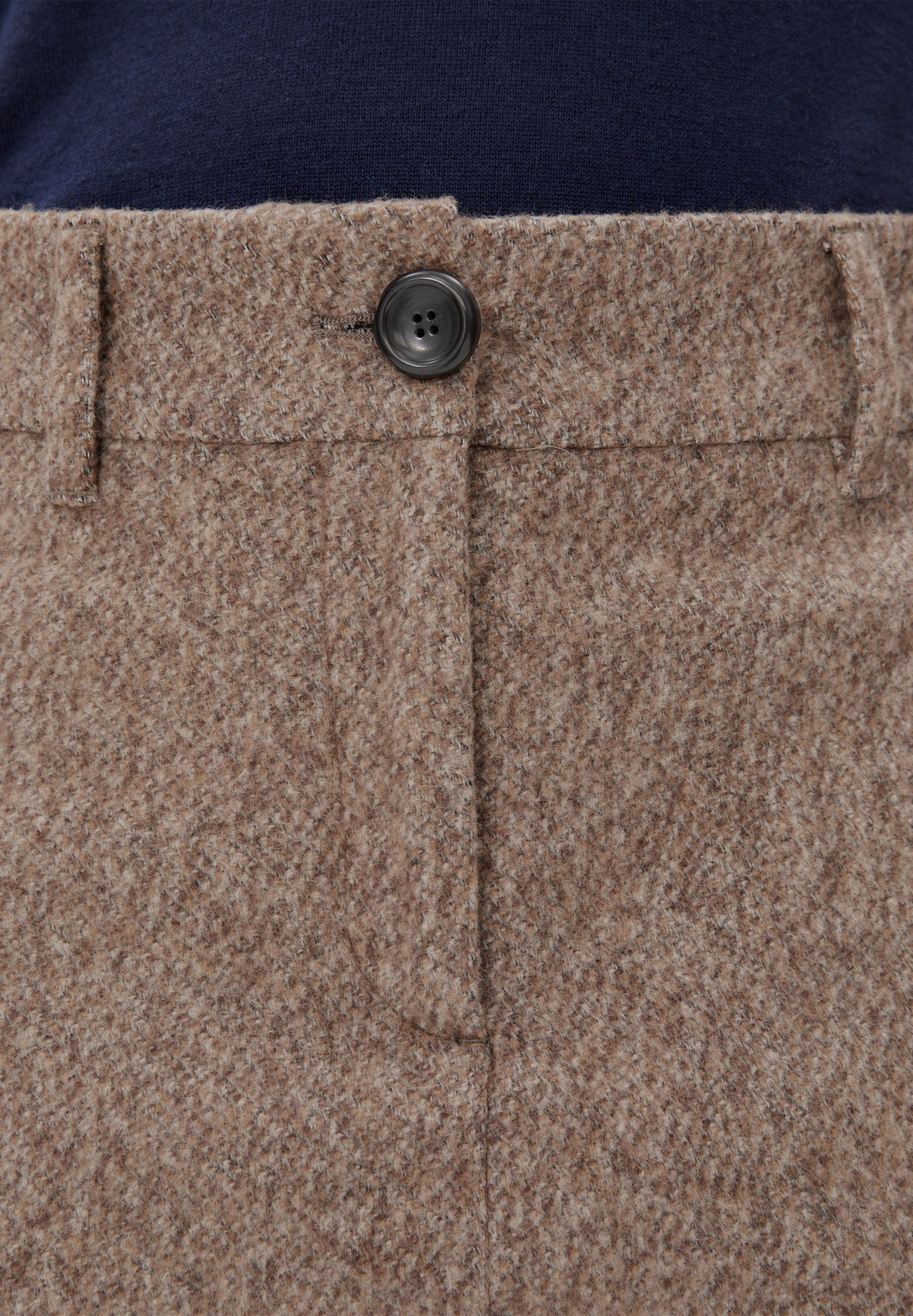 Armedangels Jerseyrock HANNAAHLA TWEED Webrock aus Bio-Baumwolle (Regular Fit) Mini