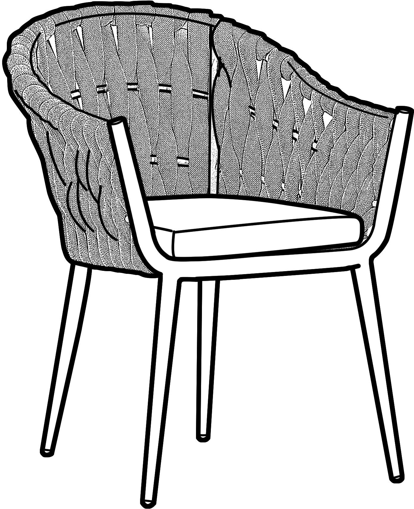 Destiny Garten-Essgruppe MOLINO IMOLA 4 Se + Ausziehtisch 165/ 215x100cm, taupe, (Set, 5-tlg., 4 Stapelsessel inkl. Sitzkissen, 1 Tisch mit Synchronauszug), Alu – Bild 4 von 5