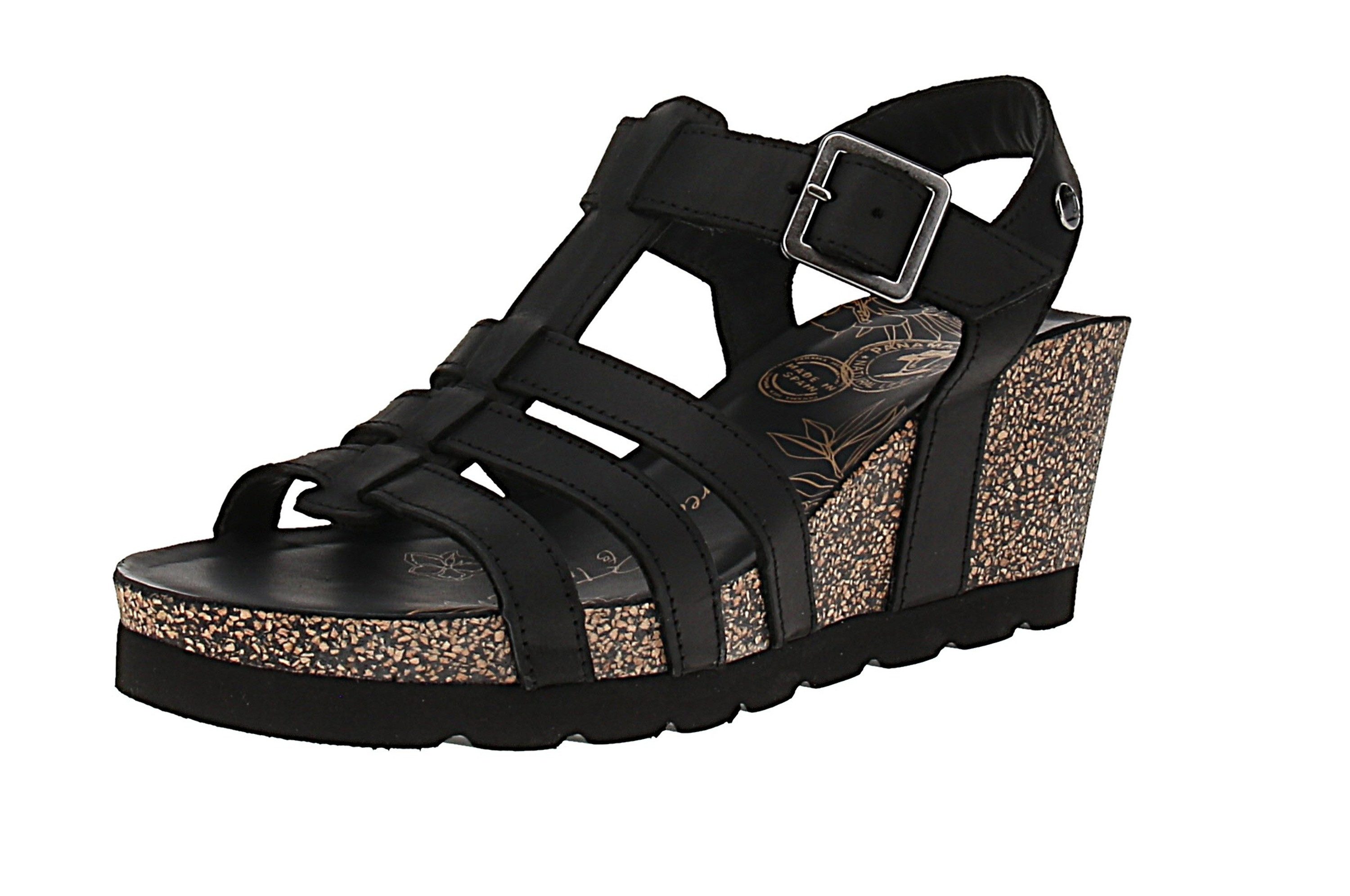 Panama Jack Panama Jack Vero B3 Napa Grass - Damen Sandale - Black Sandale