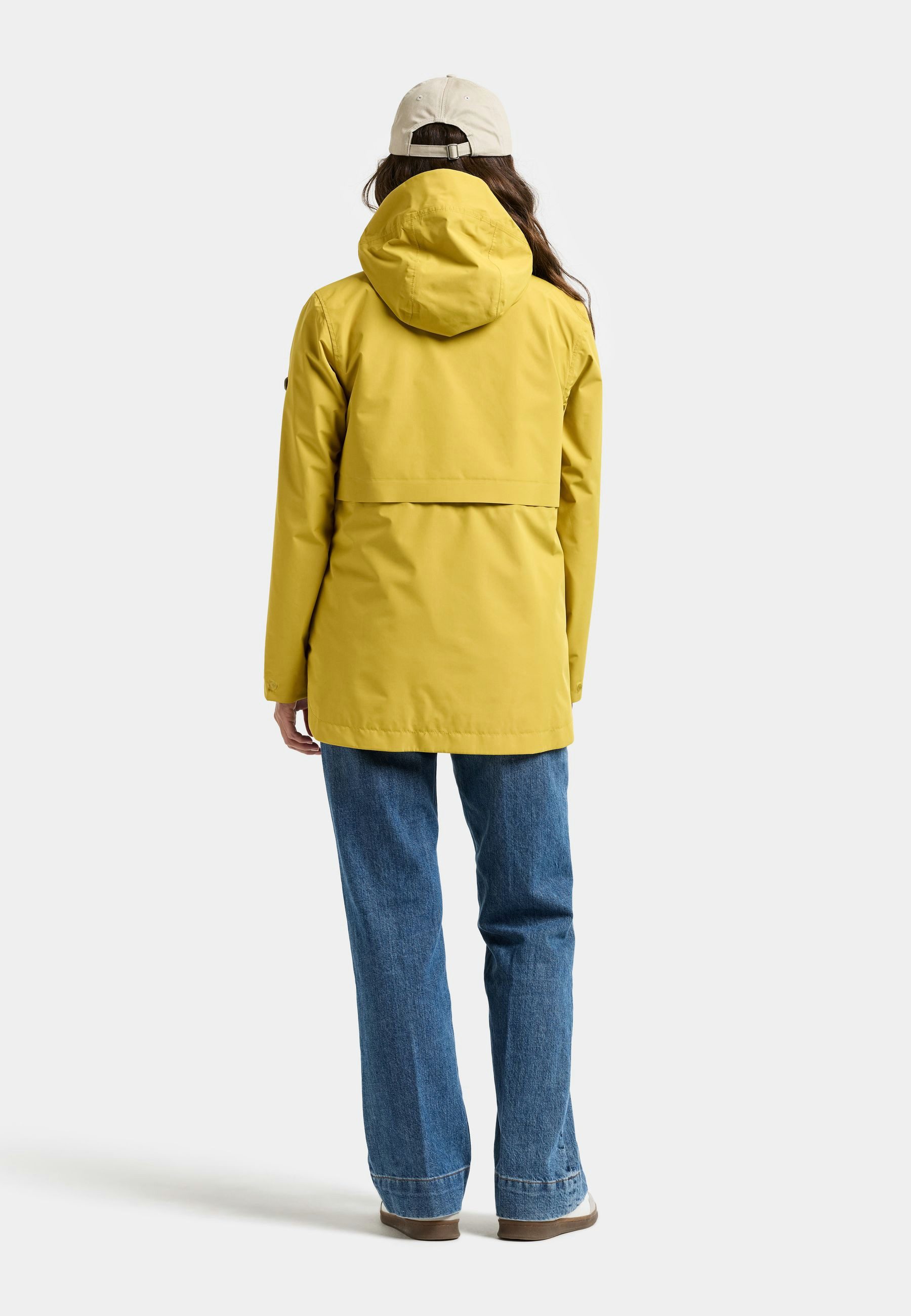 Didriksons Allwetterjacke Damen Übergangsjacke Regenjacke Wasserdicht ELSA mit Kapuze mit Taschen – Bild 4 von 5