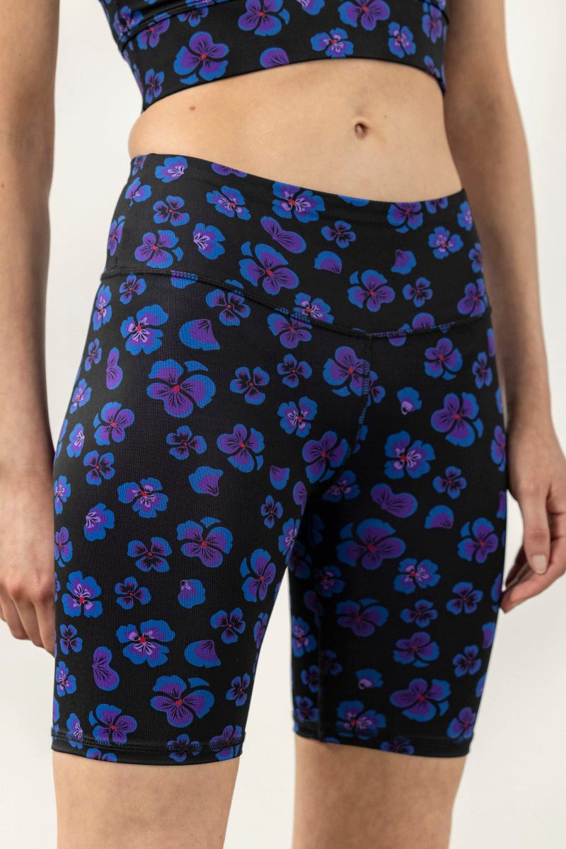 Hey Honey Funktionsleggings "Biker Wild Violets"
