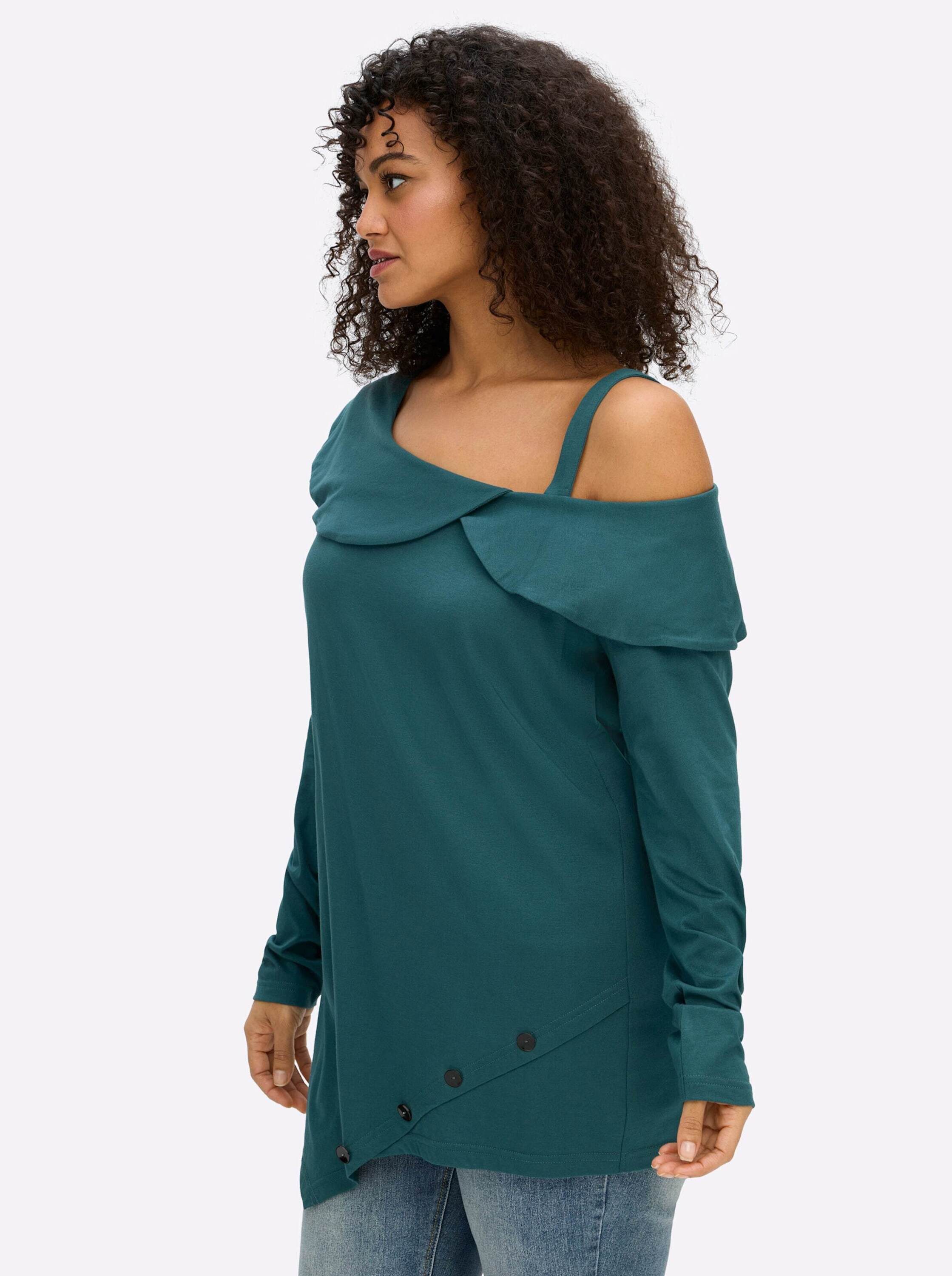 sheego by Joe Browns T-Shirt Langarm-Shirt Langarm
