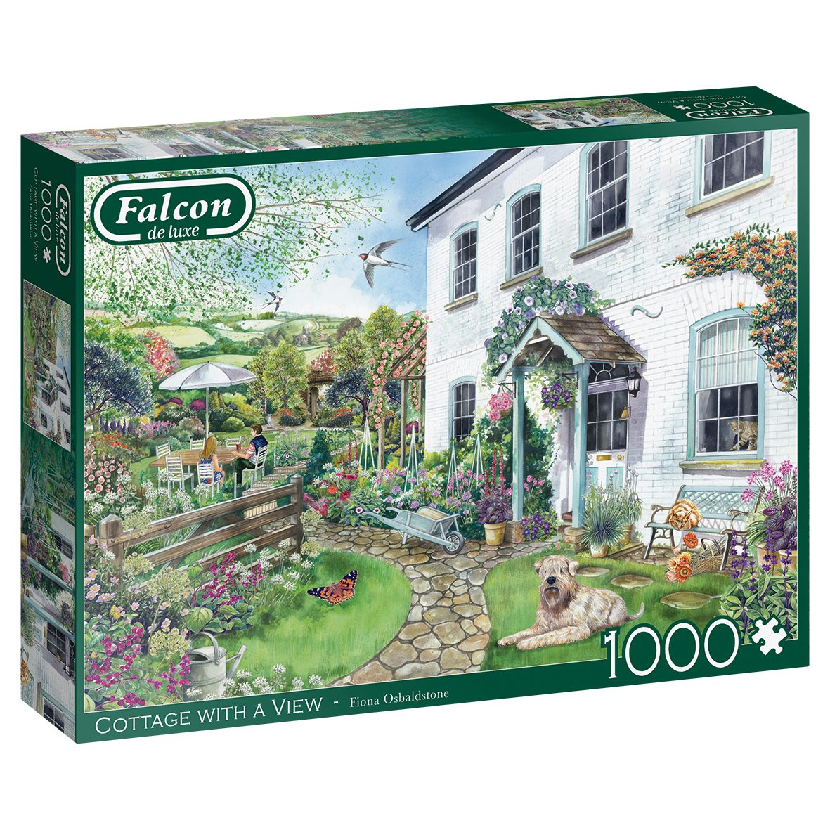 Jumbo Spiele Puzzle Ferienhaus mit Aussicht günstig online kaufen