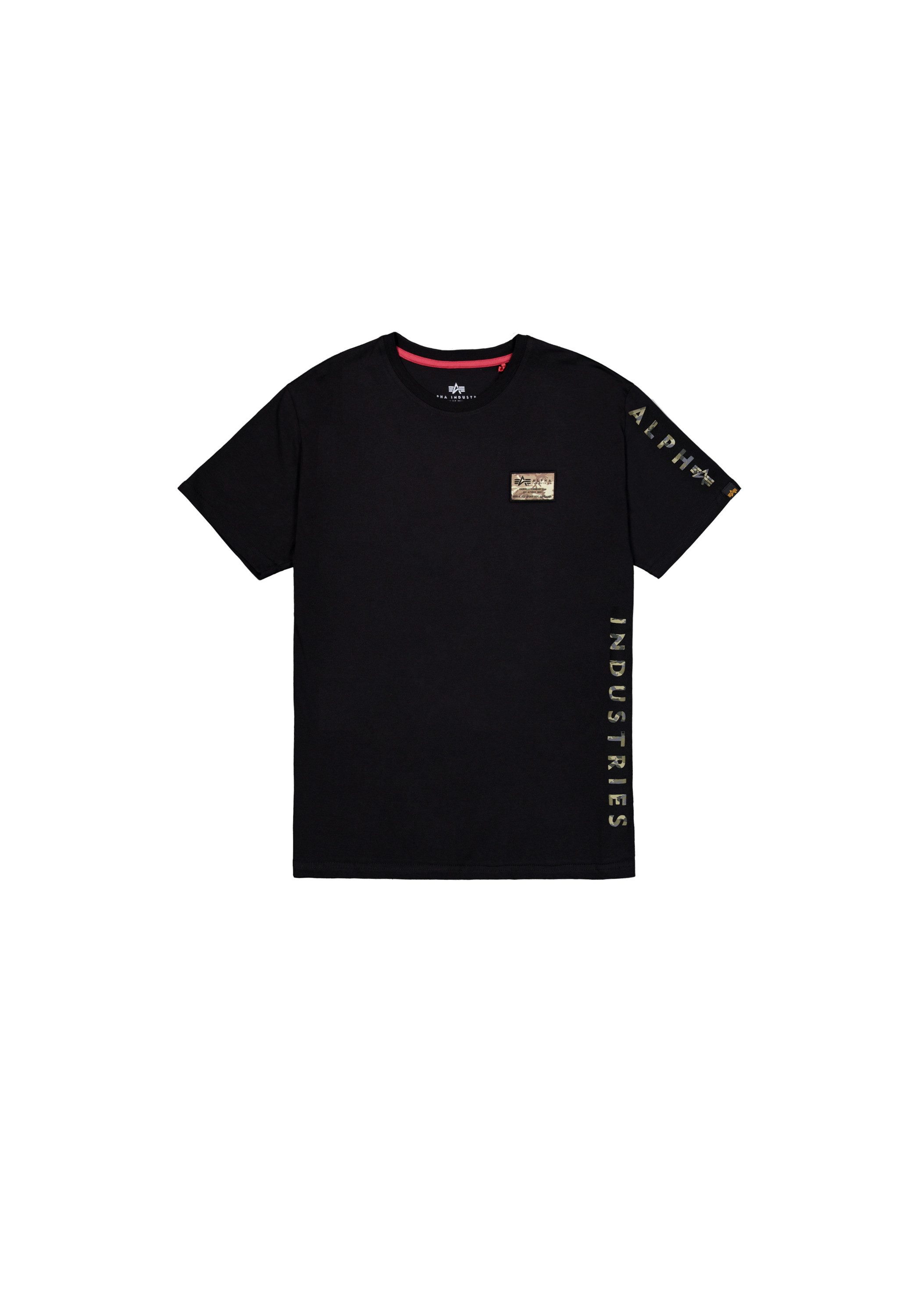 Alpha Industries T-Shirt Camo Sleeve T-Shirt