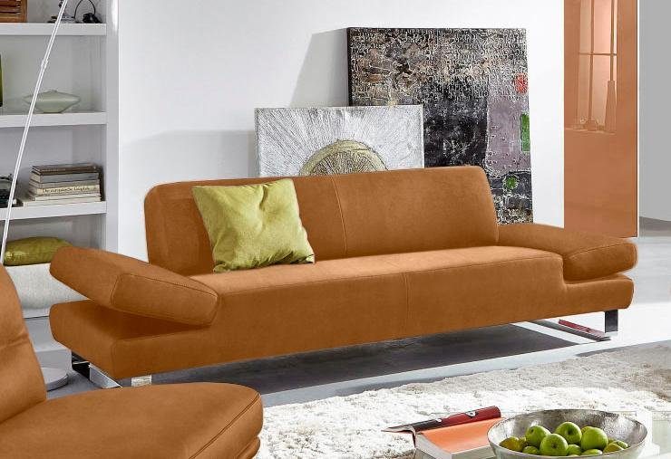 W.SCHILLIG 2-Sitzer taboo Designsofa mit hohem Sitzkomfort, mit Normaltiefe, inklusive Armlehnenverstellung