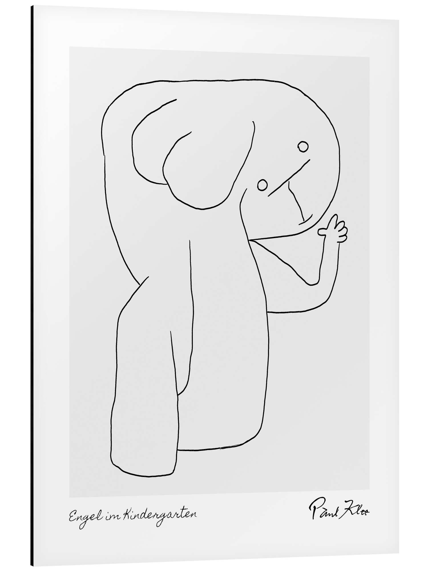Alu-Dibond-Druck Paul Klee