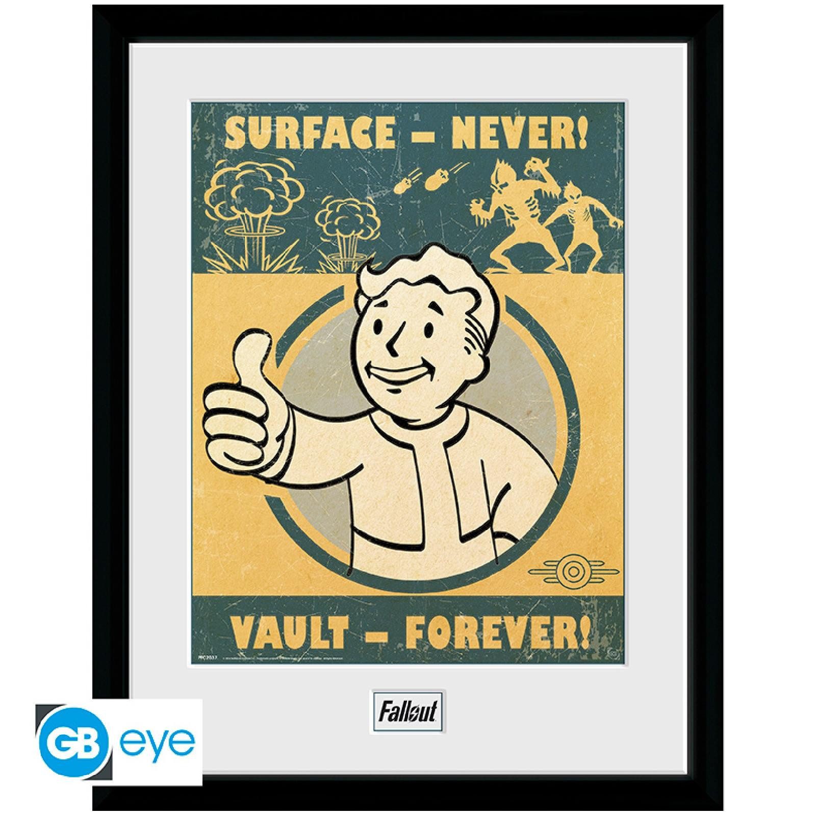 ABYstyle Poster FALLOUT - Framed print Vault Forever (300)
