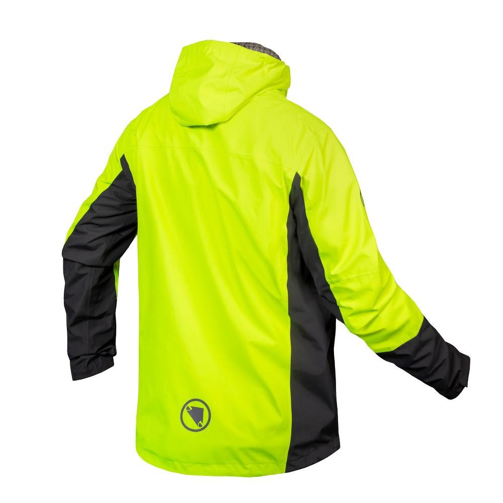 Endura Fahrradjacke Endura Hummvee 3-in-1 Wasserdichte Jacke Neon-Gelb Gr. S