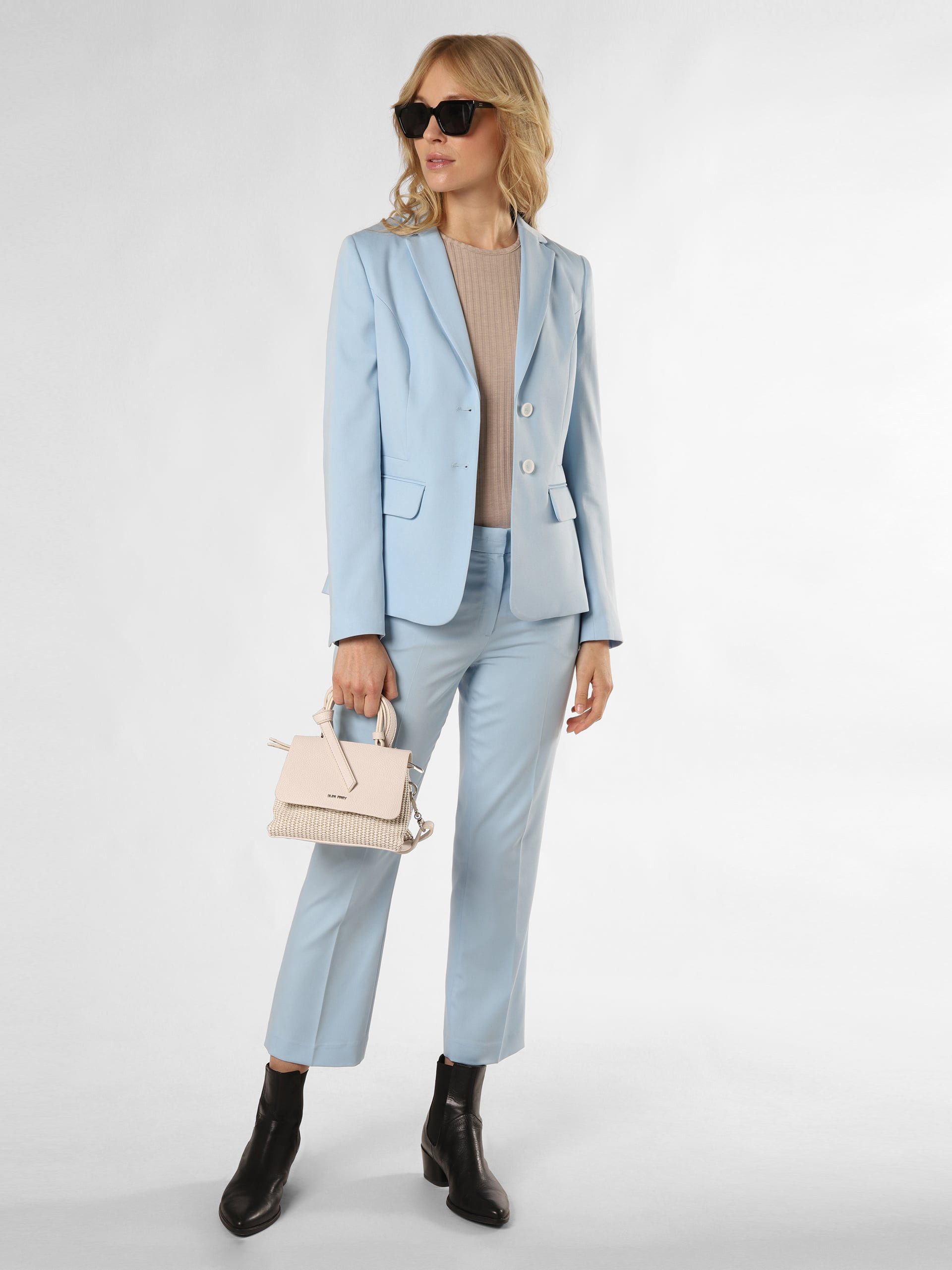 MORE&MORE Bundfaltenhose