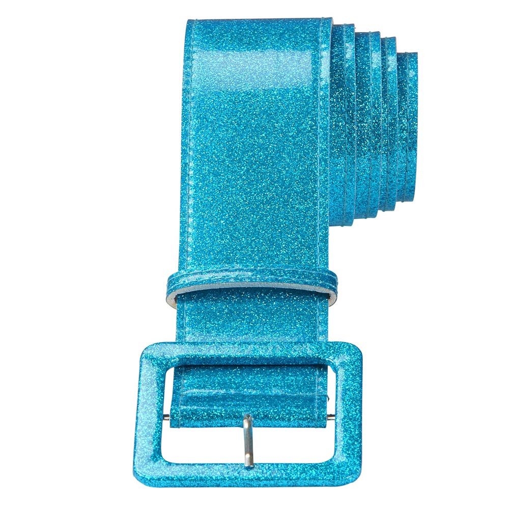 Kostüm Glitzer Lack Gürtel für Erwachsene 120,0 x 5,5 cm