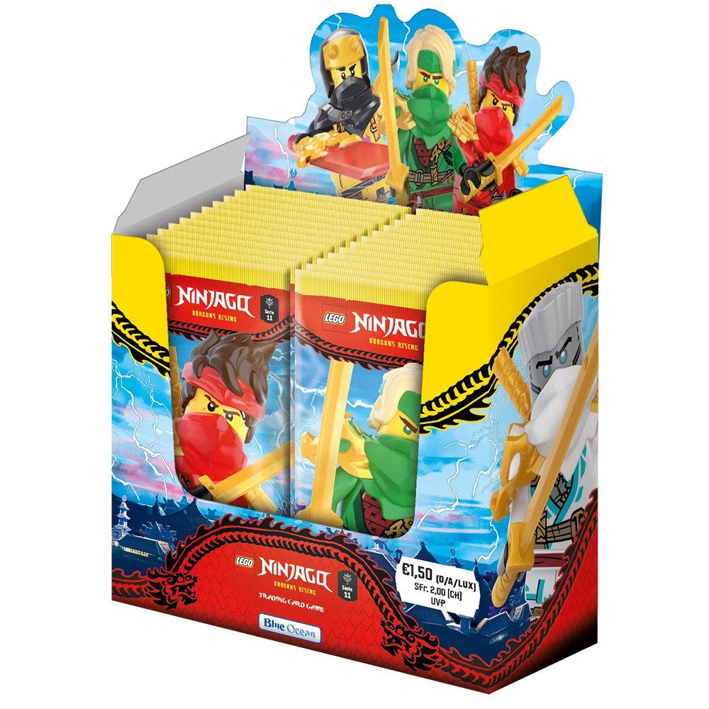 Blue Ocean Sammelkarte LEGO Ninjago Serie 11 Trading Cards - 1 Display (36 Booster)