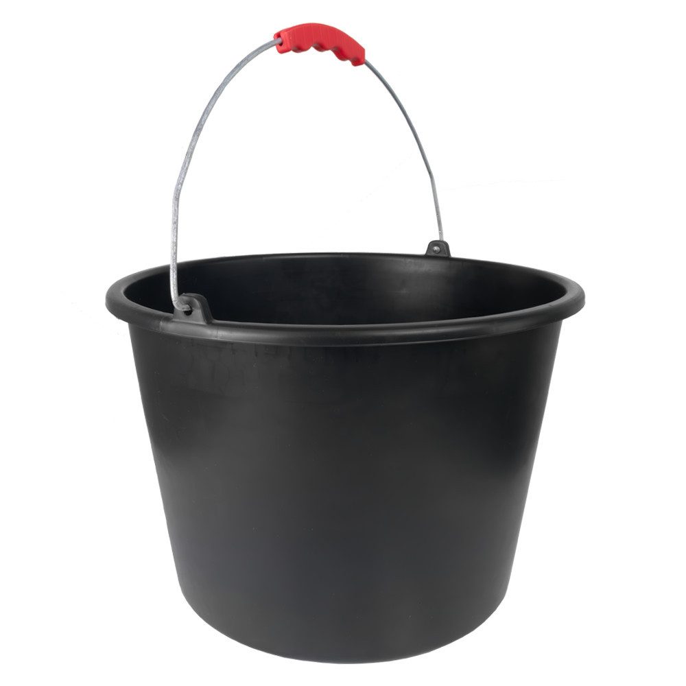 Prima-Online Baueimer Mörtelkübel Baueimer 12L I 16L I 20L bequemer Griff, 12 Liter