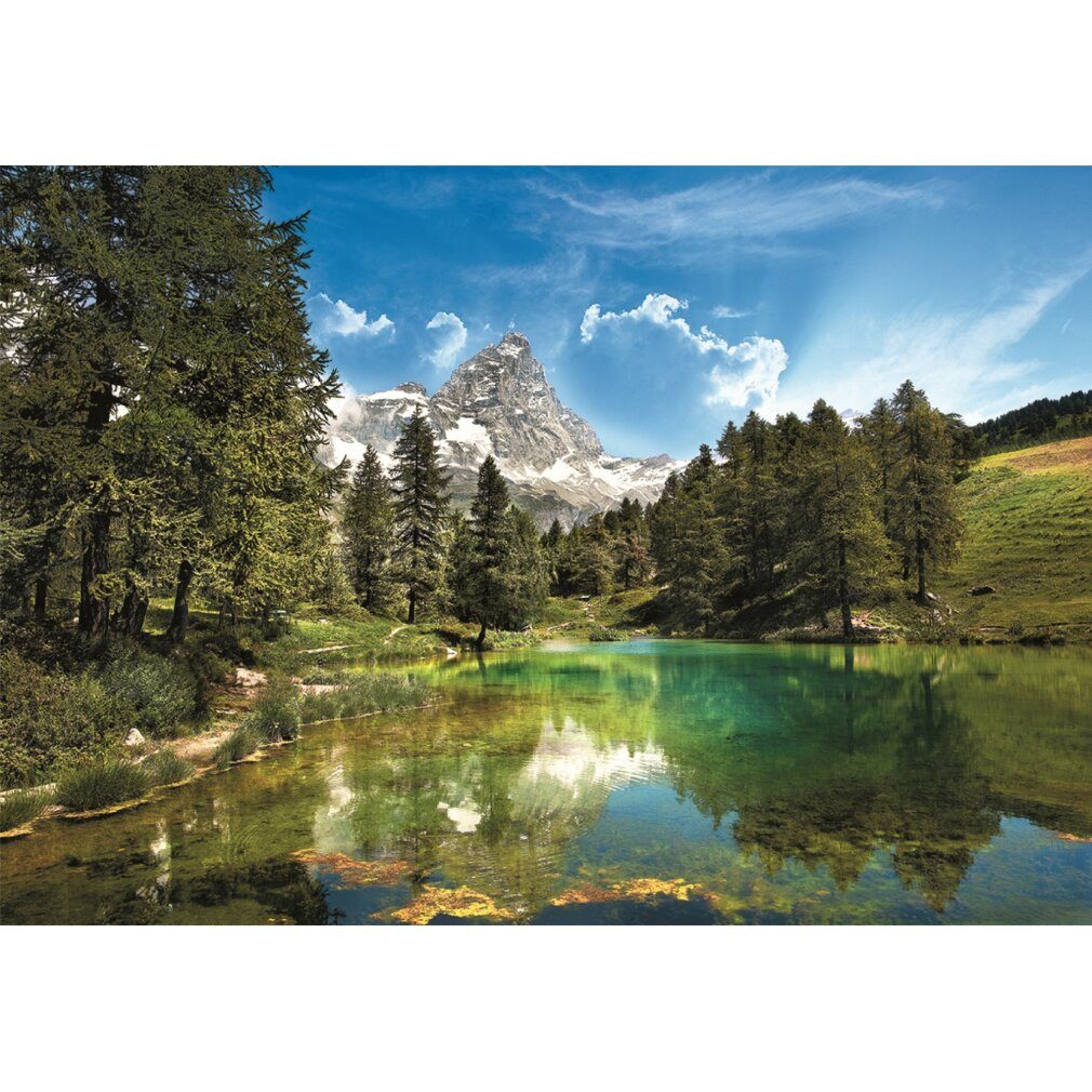 Clementoni® Puzzle CLEMENTONI Blauer See Puzzle 1500 Teile, Puzzleteile