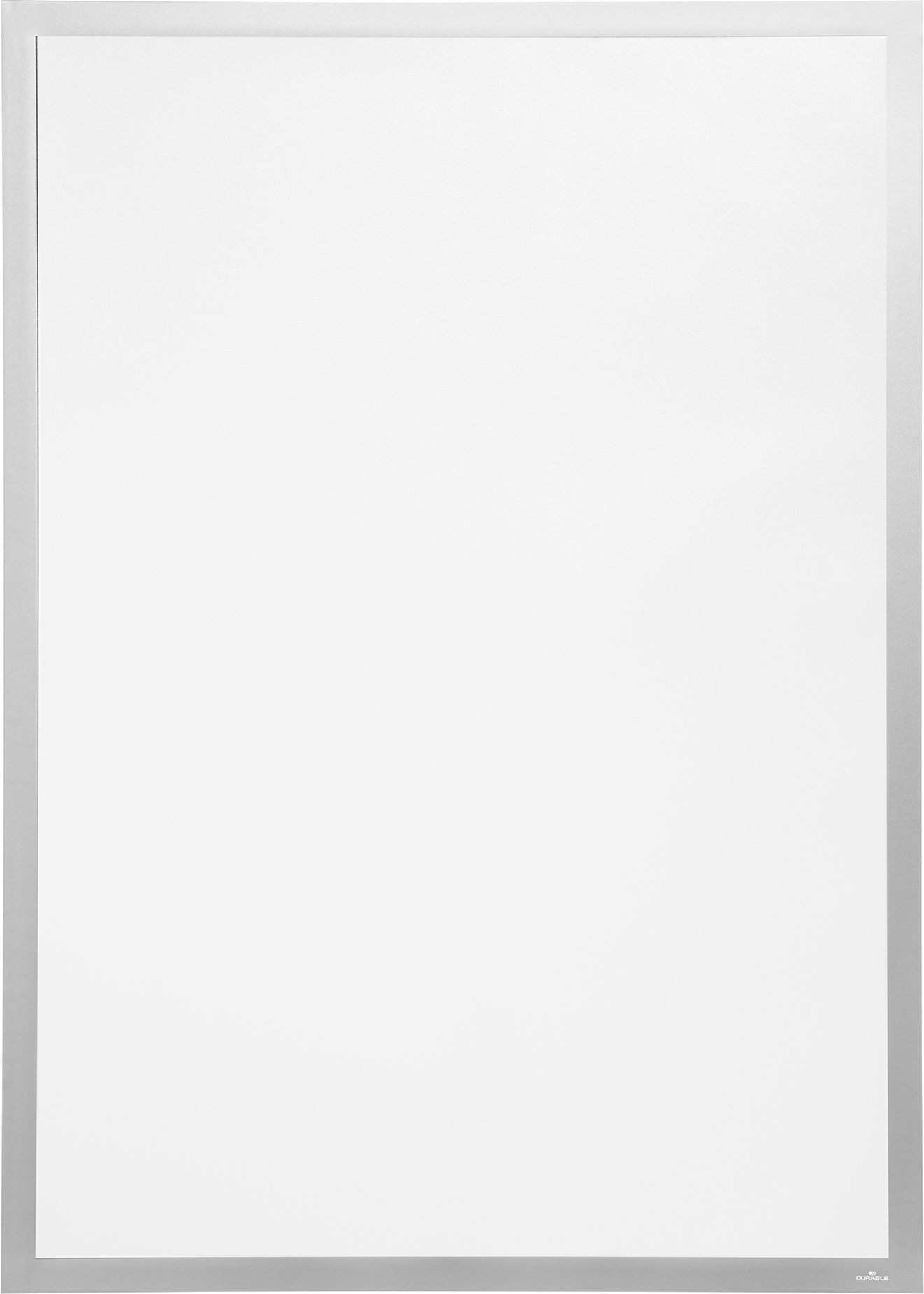 Fächermappe Info-Rahmen Duraframe Poster 700x1000mm silber