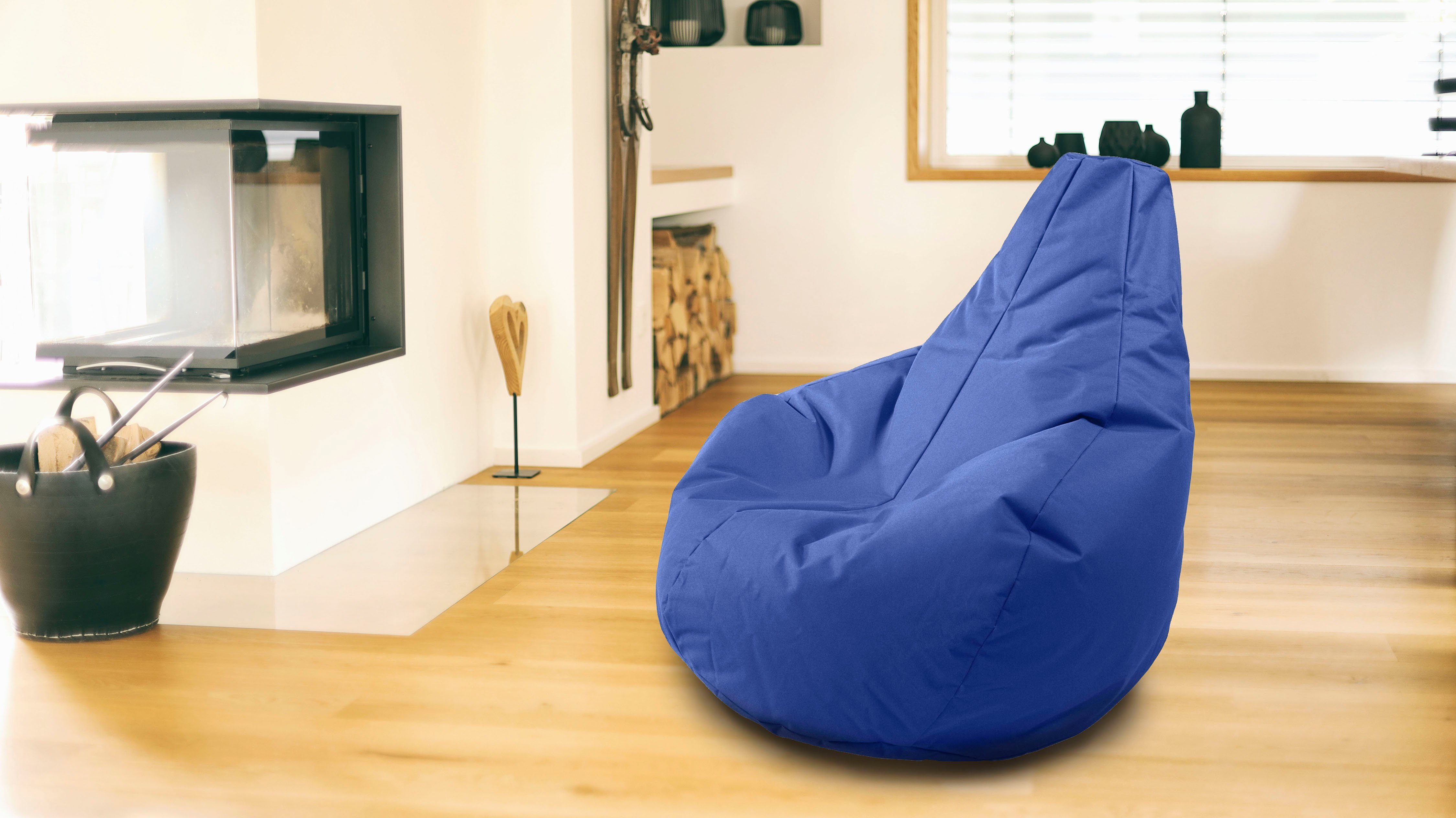 KiNZLER Sitzsack (1 royalblau St) Gamer