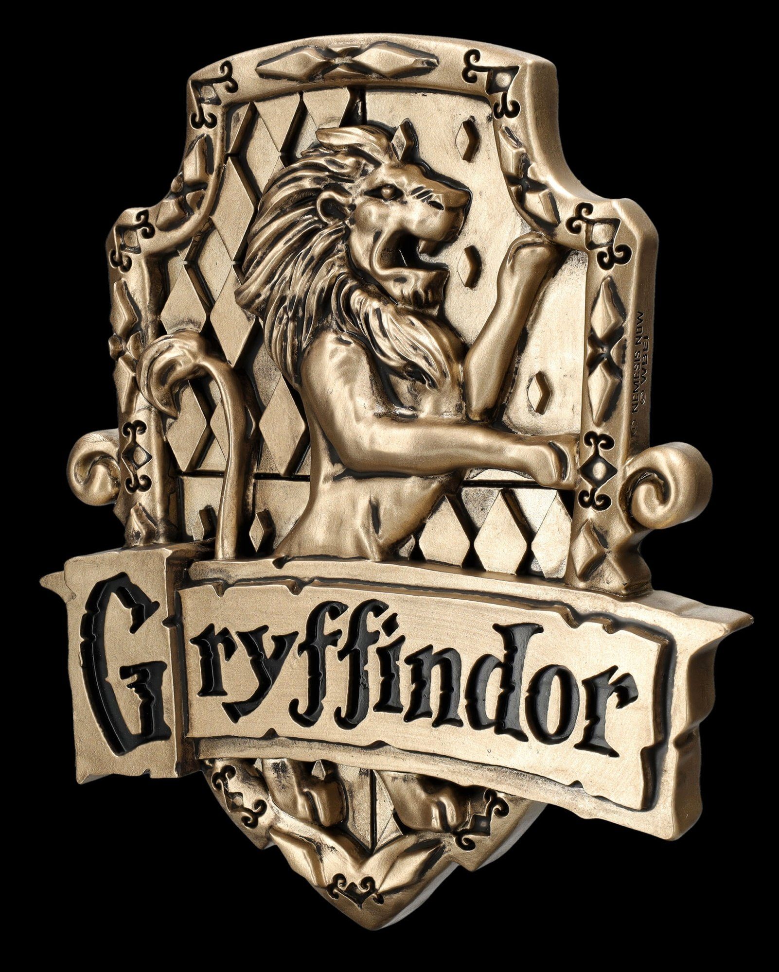 Wappen Shop Fantasy Potter - - Harry Gryffindor Wandrelief Figuren Wanddeko GmbH Wanddekoobjekt