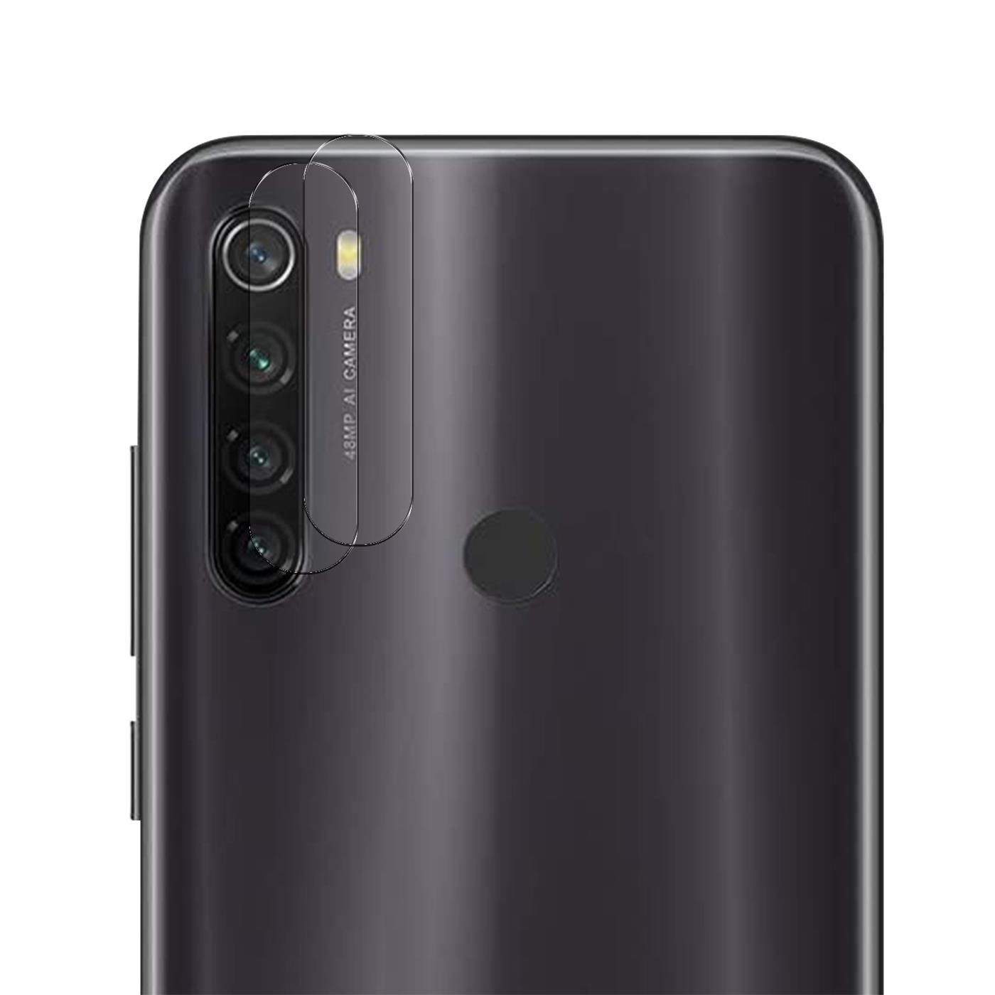 CoolGadget Schutzfolie Panzerfolie für Redmi Note 8T, (Spar-Set 4in1, 2x  Displayschutz, 2x Kameraschutz), Panzerglas Schutzfolie für Xiaomi Redmi  Note 8T Folie
