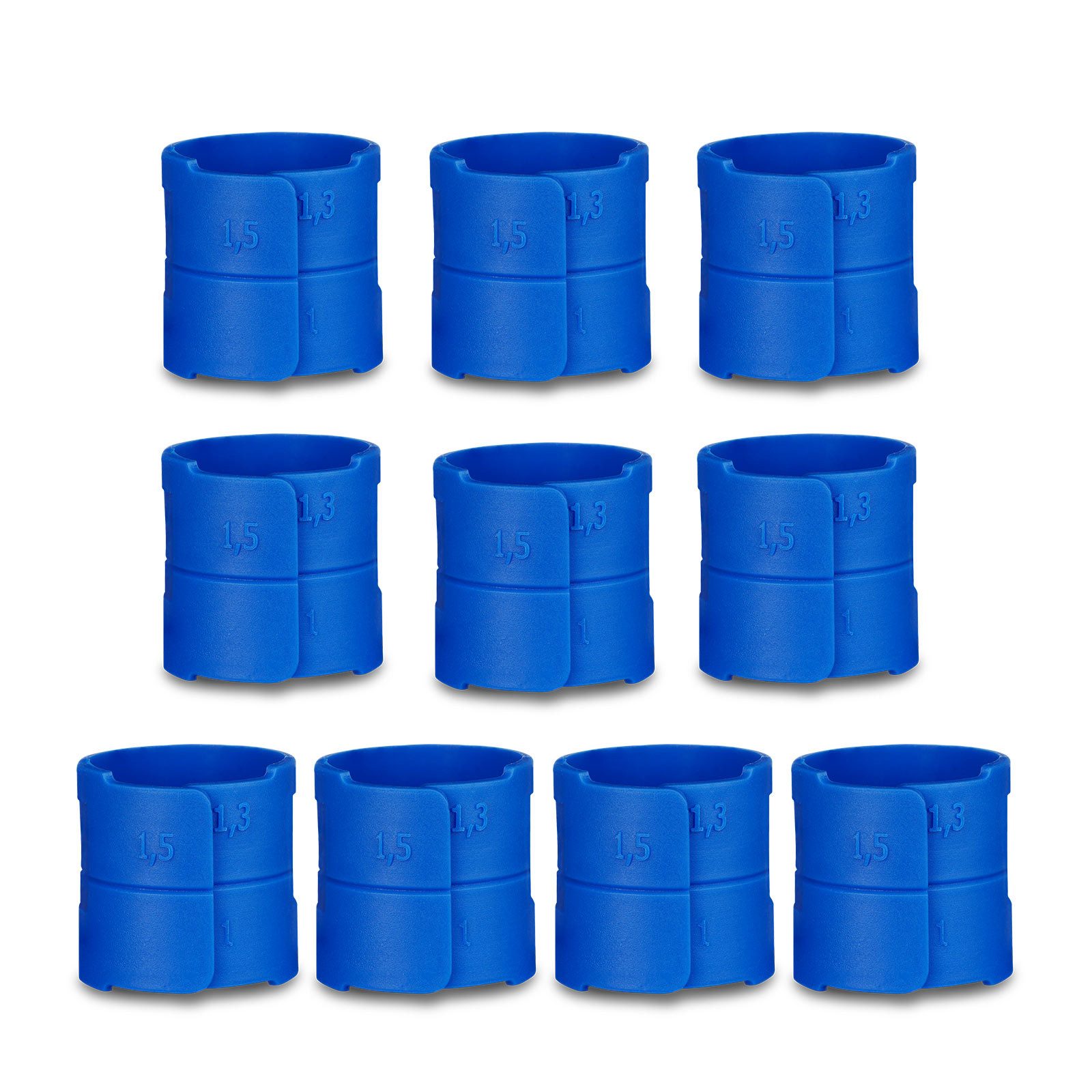 Hausa Bodenfliese Billy Click, Installationshilfe, blau, praktische Montagehilfe für den sicheren Einbau von Dichtmanschetten, einfache Anwendung, effiziente Ergebnisse, robust und langlebig