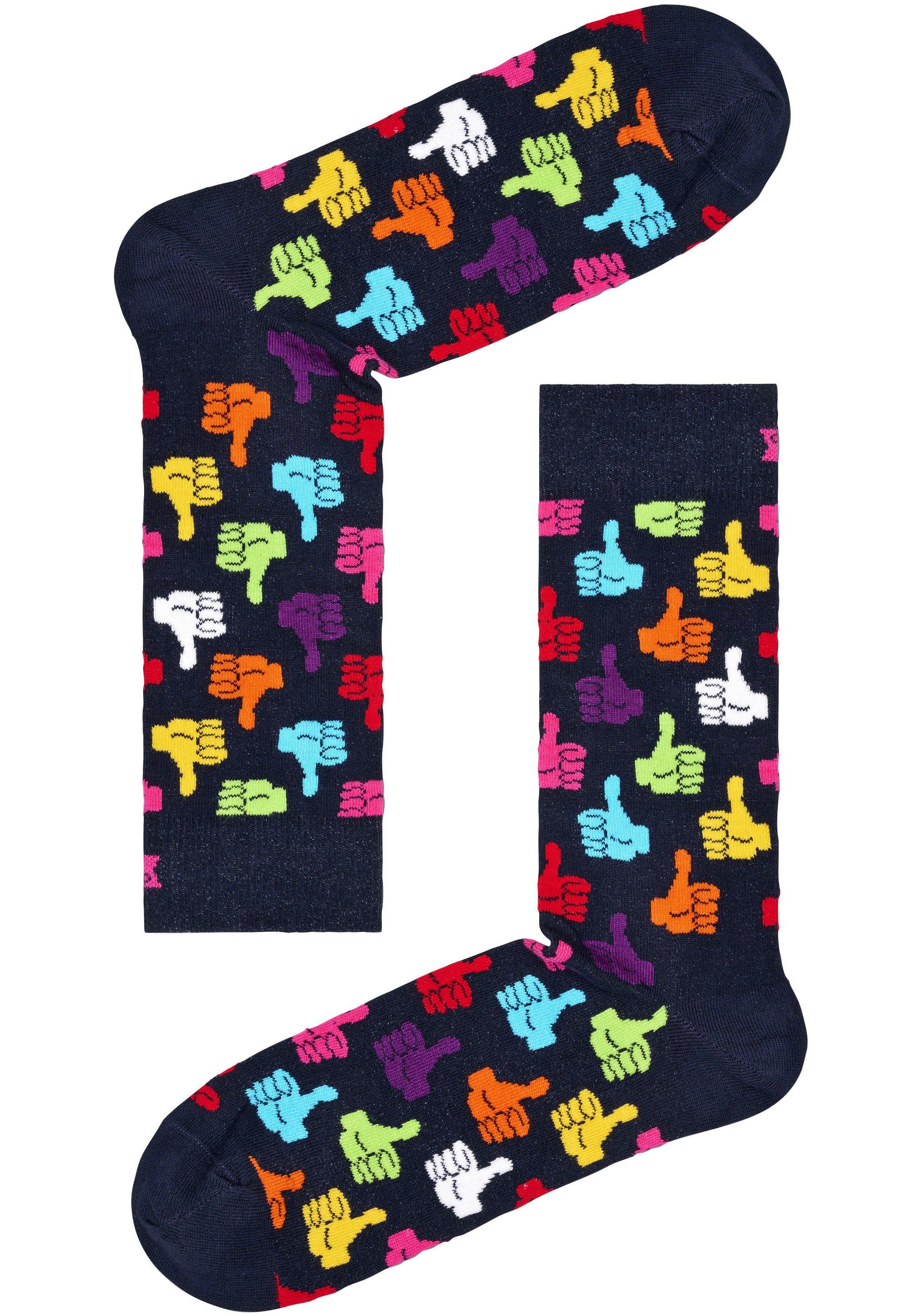 (Packung, Socks Up 2-Paar) Socks Happy Dog & Thumbs Dog Classic Socks Socken