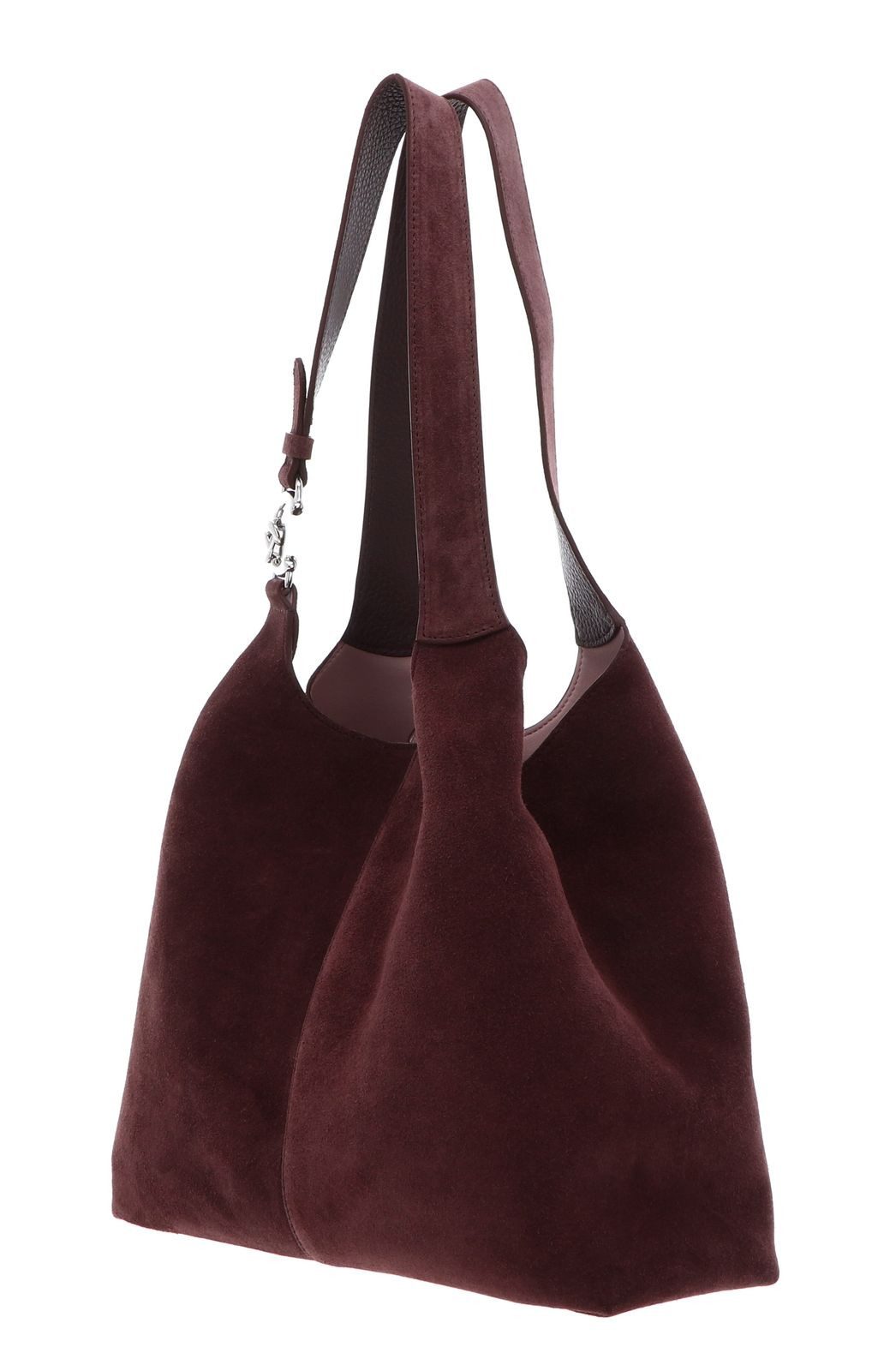 COCCINELLE Schultertasche Handbag Suede (Set, 2-tlg), aus echtem Rindsleder
