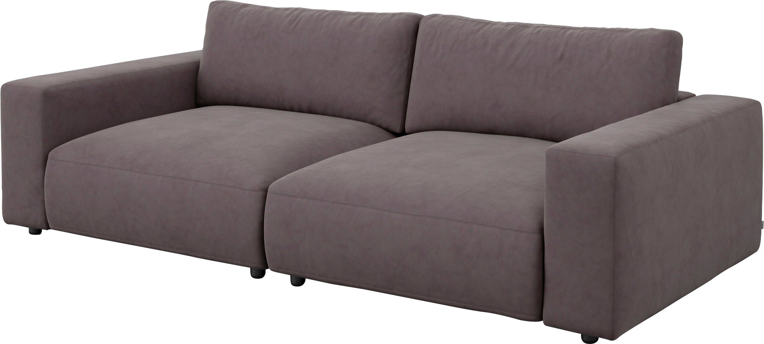 2,5-Sitzer Big-Sofa 4 und in branded by GALLERY Musterring Qualitäten Nähten, LUCIA, unterschiedlichen vielen M
