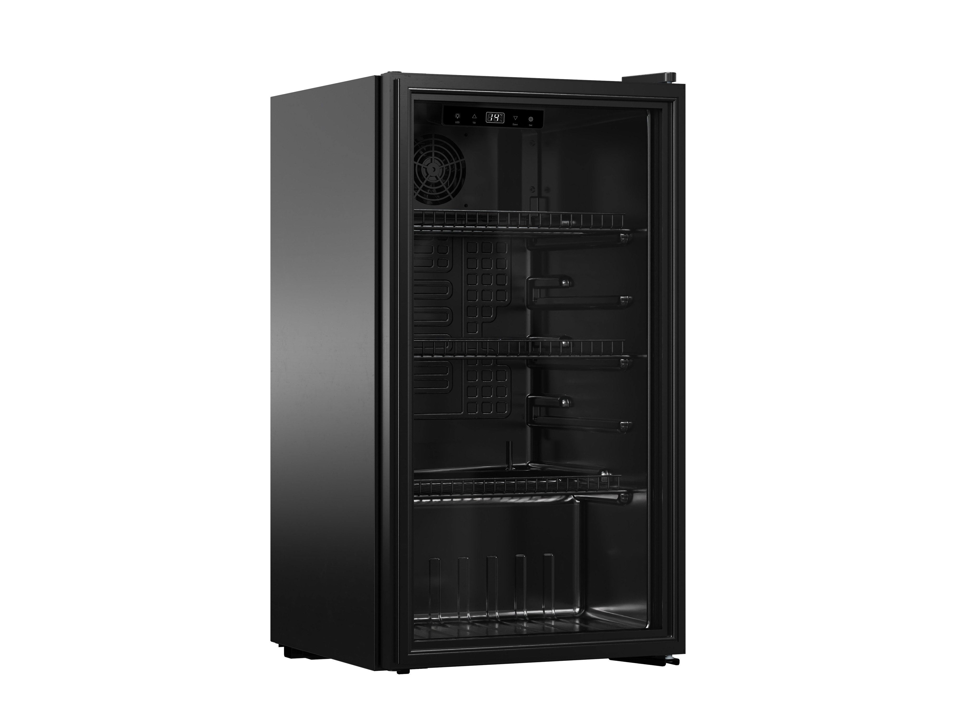 YUNA Getränkekühlschrank Cool-View GKS90, 83 cm hoch, 44.50 cm breit