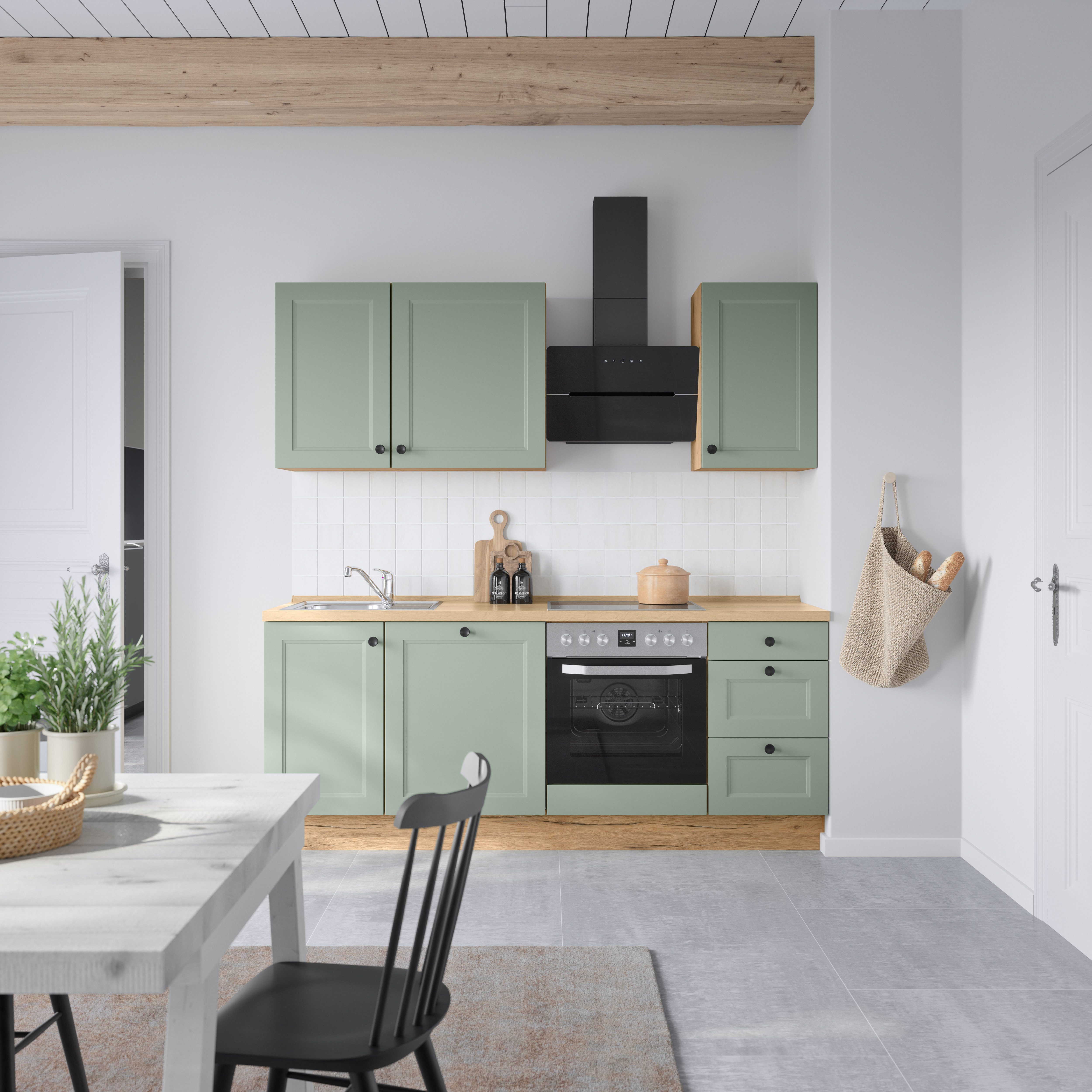 nobilia® Küchenzeile "Cascada II", vormontiert, Breite günstig online kaufen