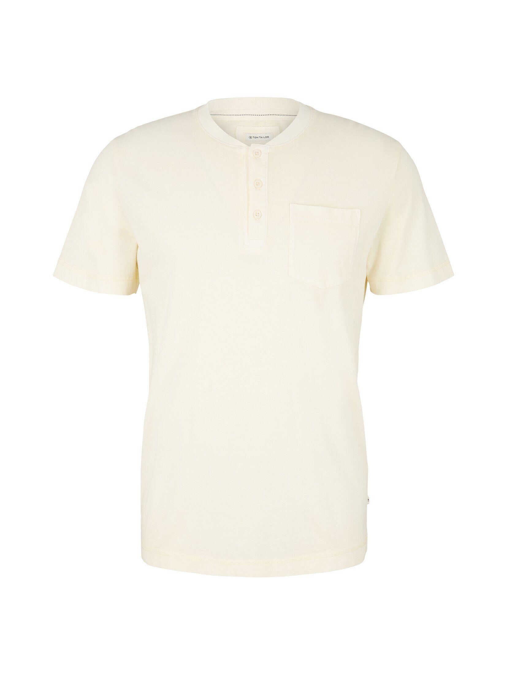 Waschung TAILOR T-Shirt vintage starker TOM mit beige T-Shirt