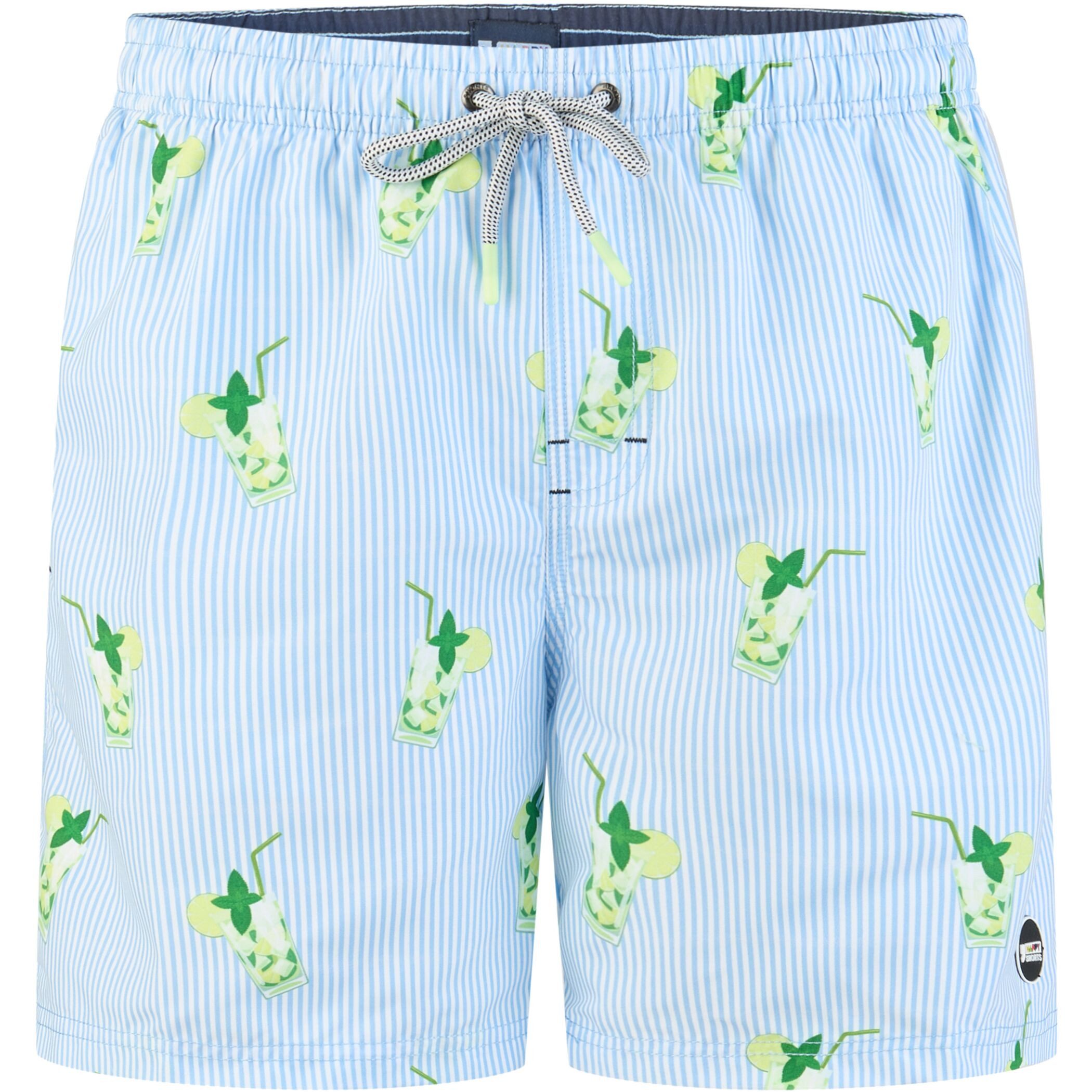 HAPPY SHORTS Badehose HAPPY SHORTS Herren Badeshorts Strandshort Mojito S - XXL